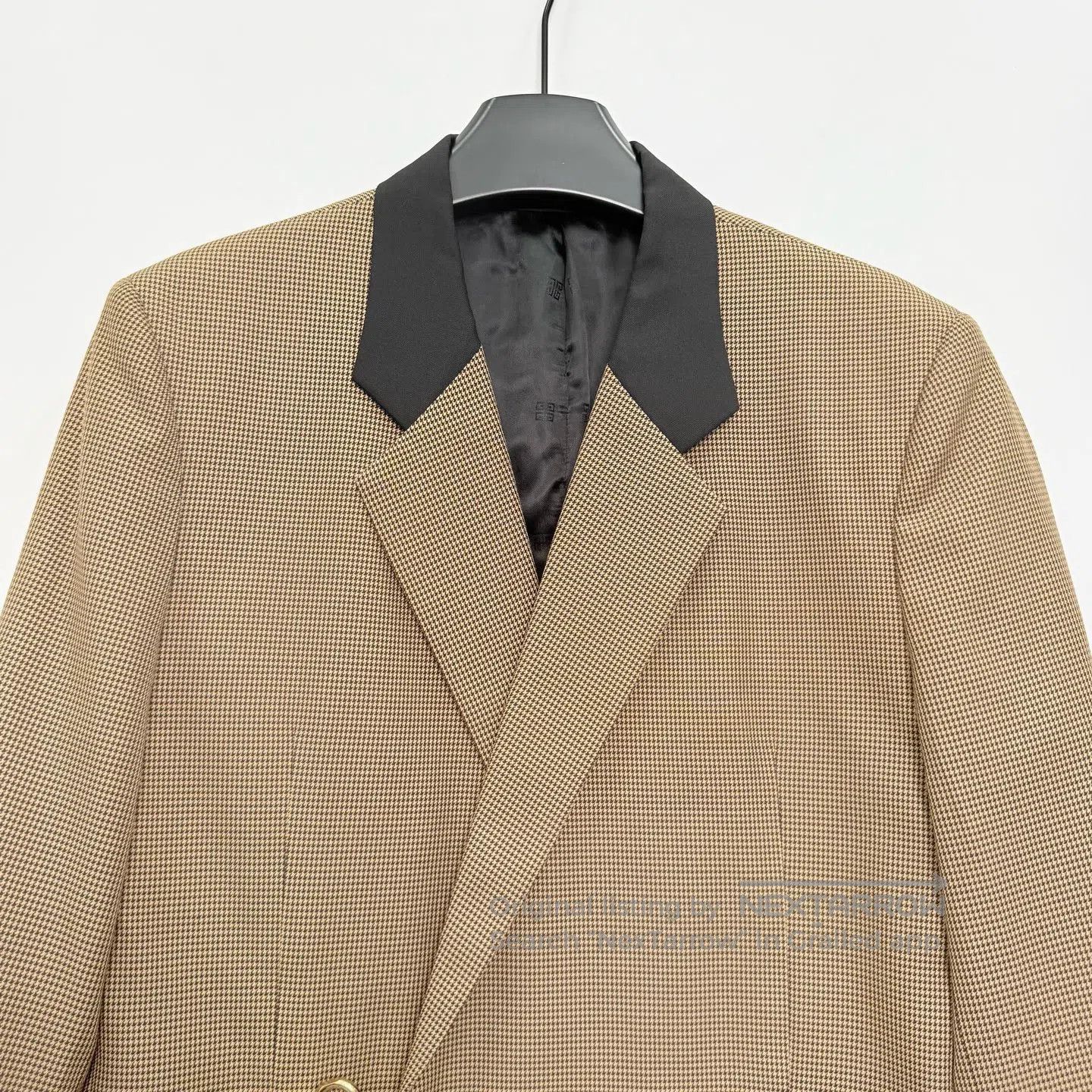 Givenchy Givenchy U-Shaped Buckle Checkered Slim Fit Blazer| Size US M / EU 48-50 / 2 - 2 Thumbnail