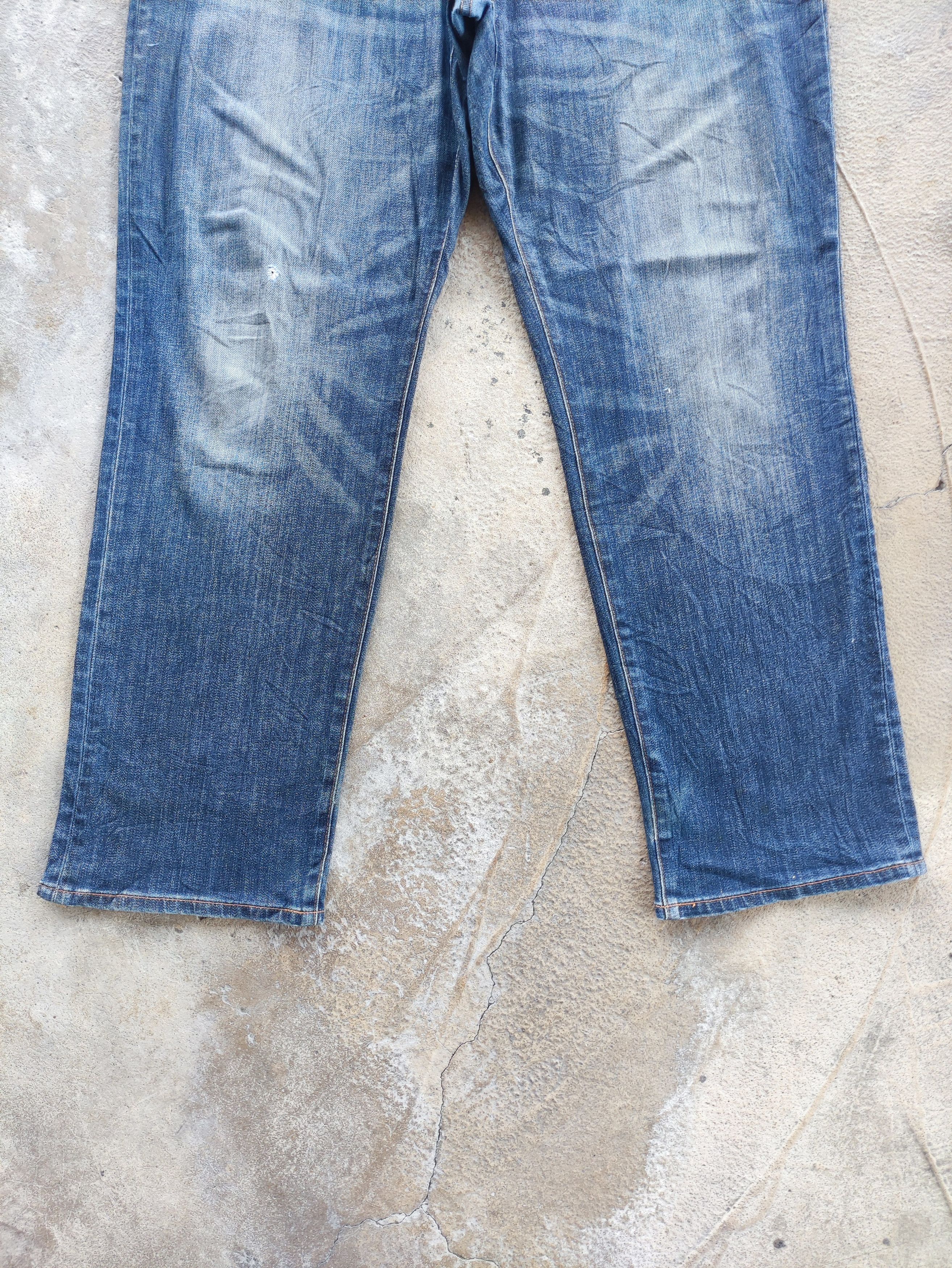 Japanese Brand × Jean W36 Vintage Japanese Jeans Distressed Faded Denim Pants Size US 36 / EU 52 - 4 Thumbnail