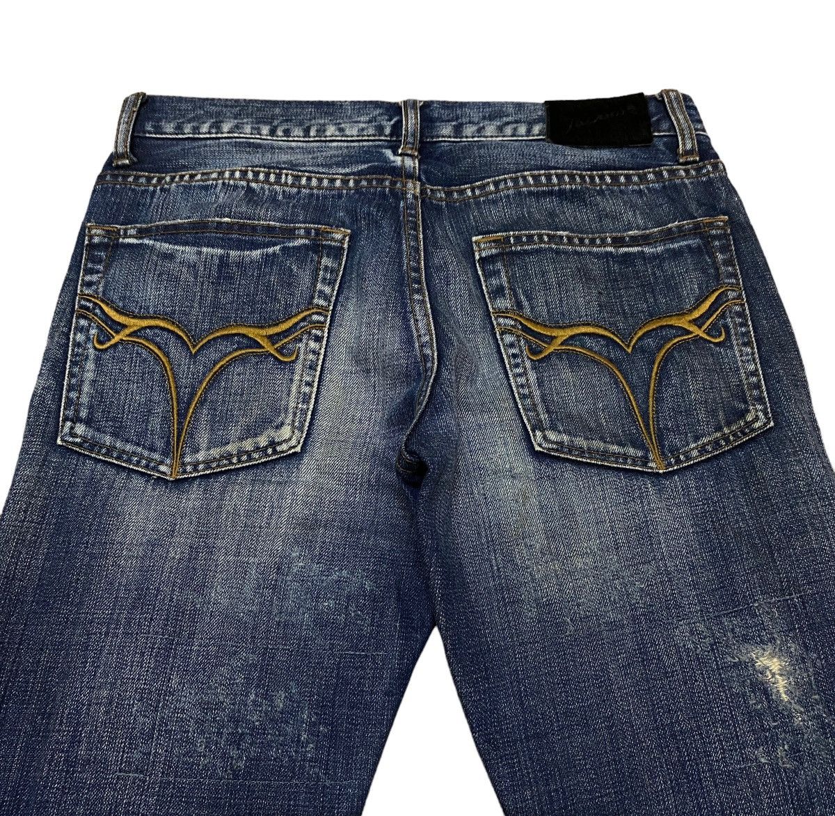 If Six Was Nine × Japanese Brand Very Rare Design Vintage Japanese Brand Jackrose Jeans 2000s Size US 29 - 4 Thumbnail