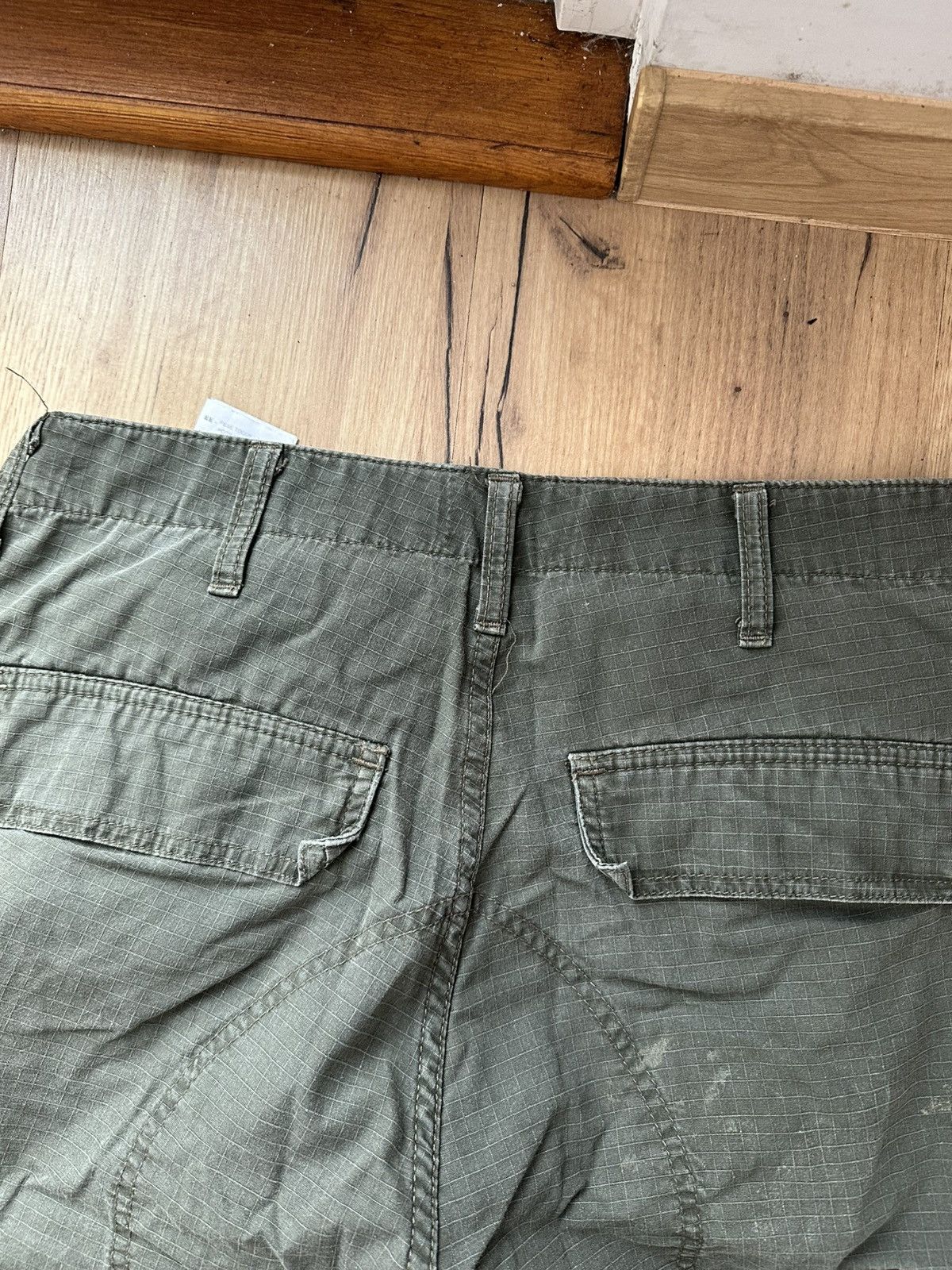 Carhartt 🔥VINTAGE Y2K CARHARTT CARGO BAGGY PANTS🔥 Size US 30 / EU 46 - 4 Thumbnail