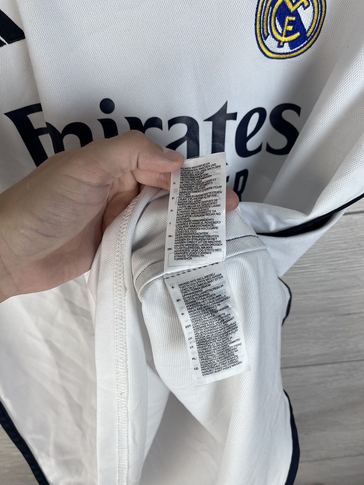 Adidas Men’s soccer jersey Adidas FC Real Madrid size L 2023/24 Size US L / EU 52-54 / 3 - 10 Thumbnail