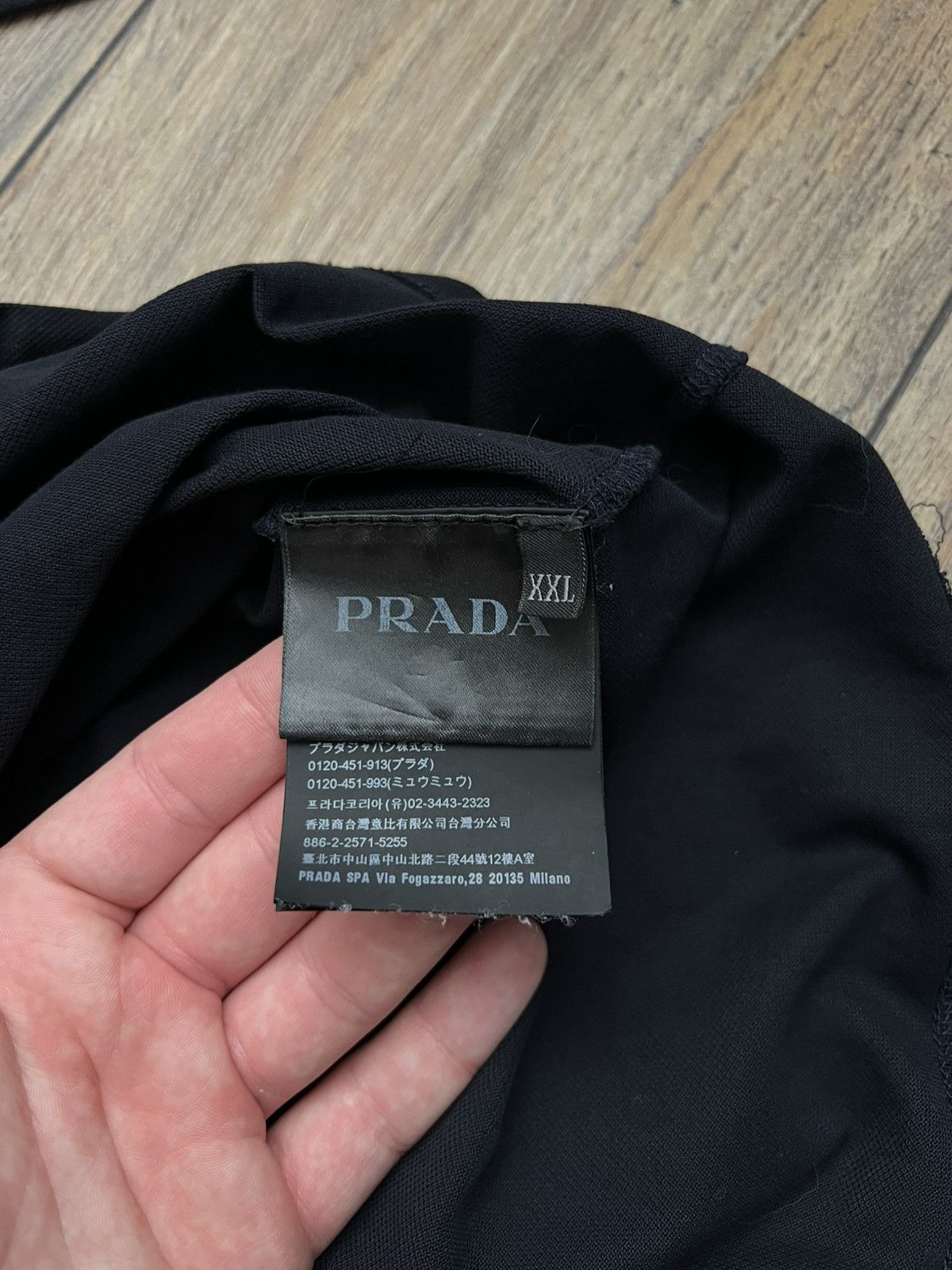 Prada Prada Dark Blue Long Sleeve Size US XL / EU 56 / 4 - 9 Thumbnail