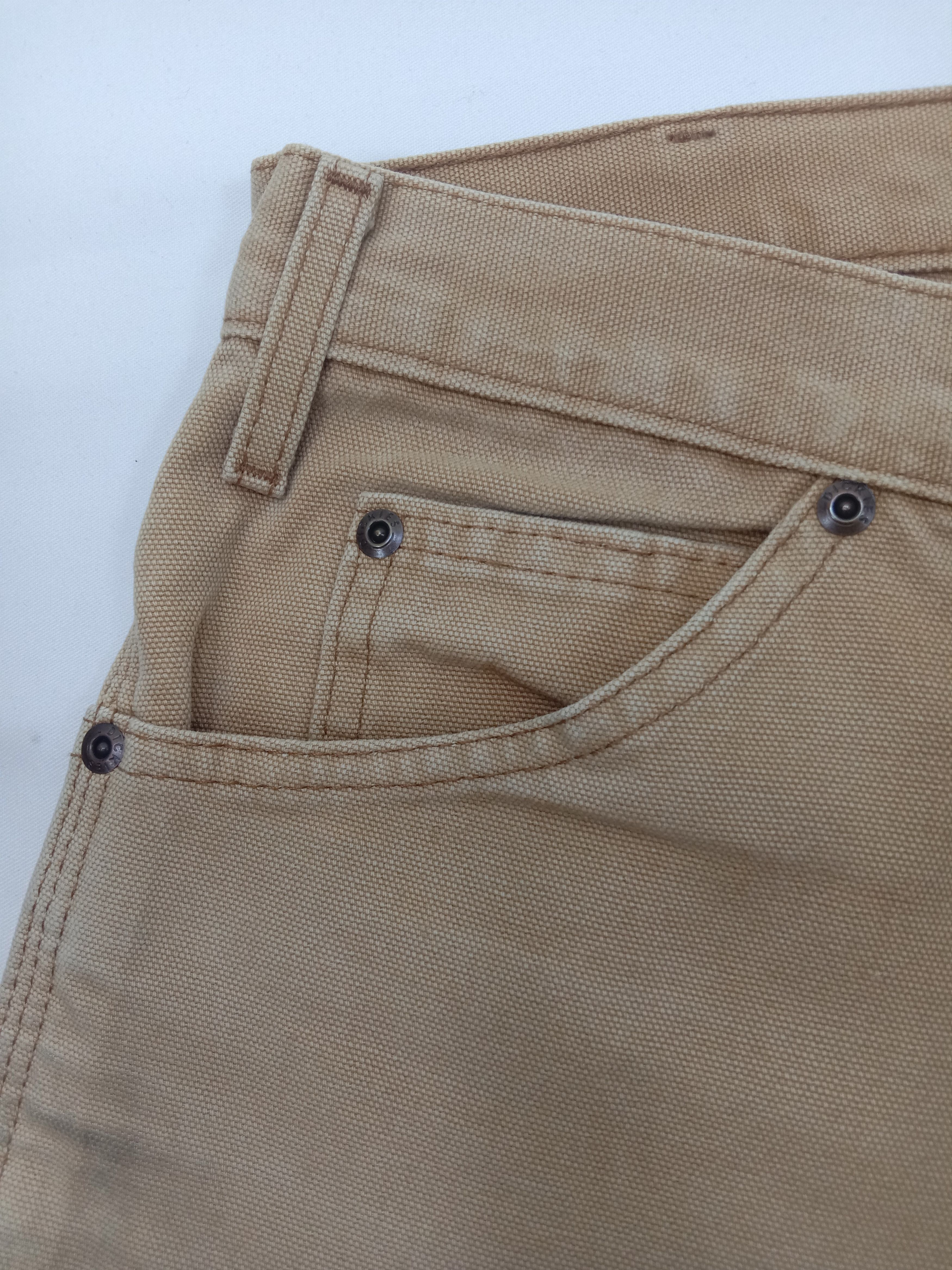 Dickies Vintage Dickies Carpenter Faded Tan Jeans Size US 32 / EU 48 - 12 Thumbnail