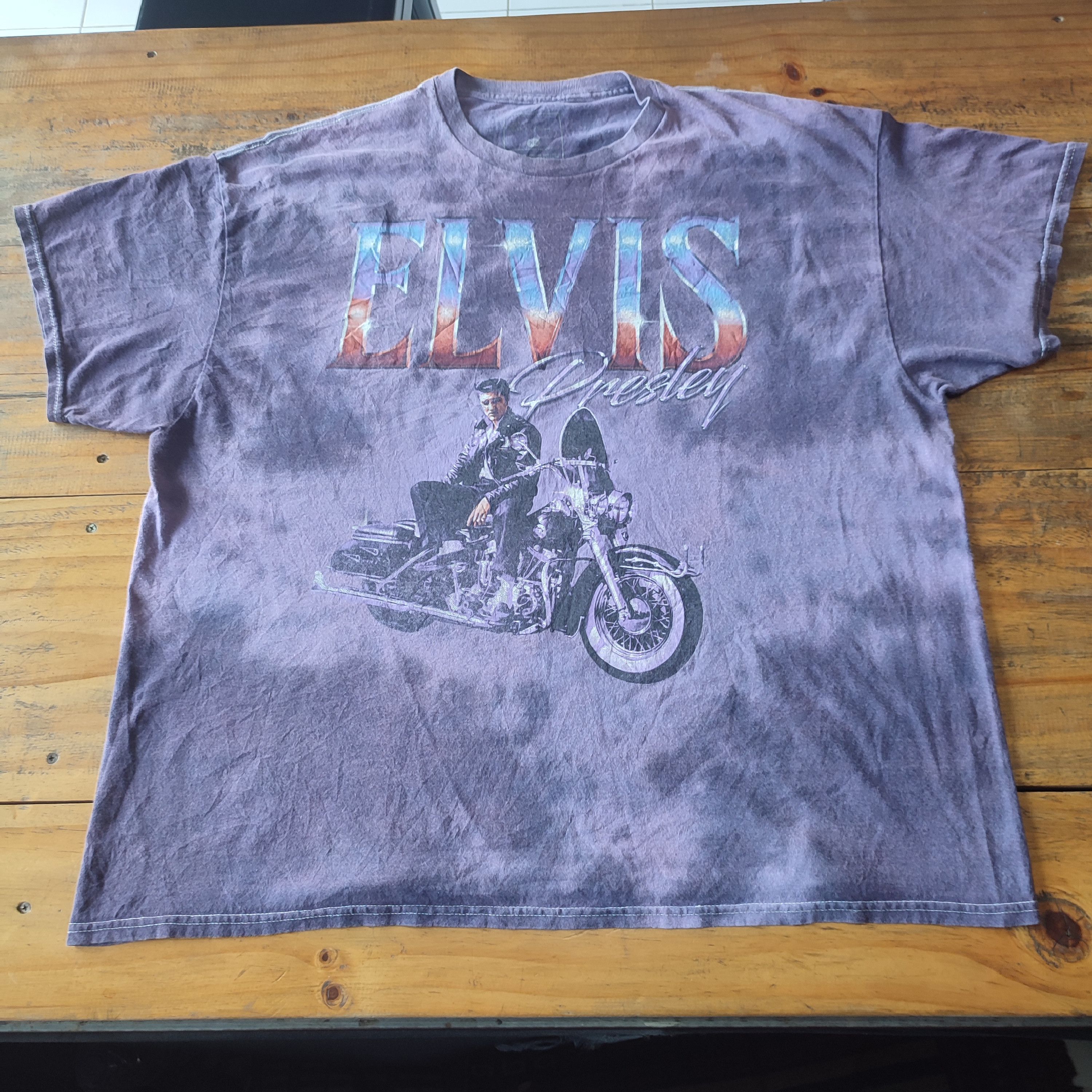 Band Tees × Harley Davidson × Vintage ELVIS PRESLEY T SHIRT Size US XXL / EU 58 / 5 - 2 Thumbnail