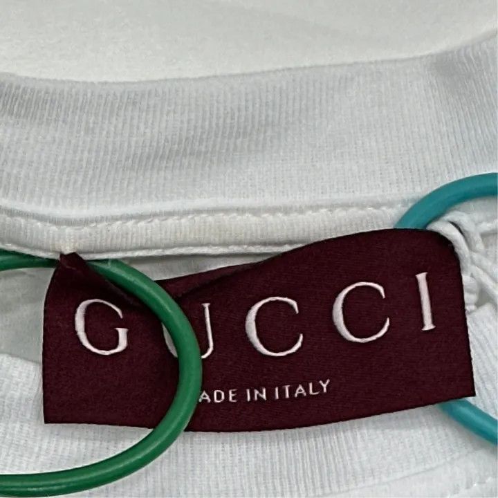 Gucci Gucci Logo Print Short Sleeve T-Shirt-2507 Size S / US 4 / IT 40 - 9 Thumbnail