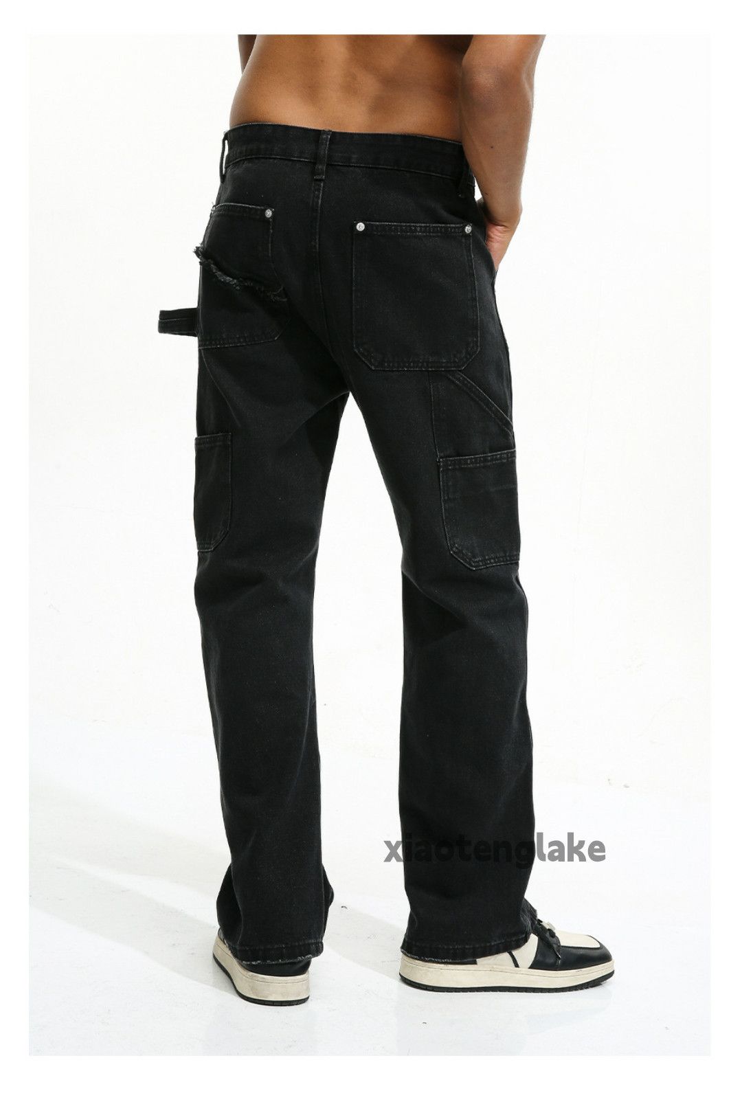 Designer × Japanese Brand × Vintage utility carpenter workwear skate hiphop cargo pants Size US 32 / EU 48 - 5 Thumbnail