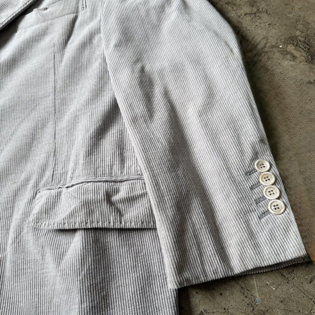 Brunello Cucinelli Brunello Cucinelli - Corduroy Blazer Jacket Size US M / EU 48-50 / 2 - 4 Thumbnail