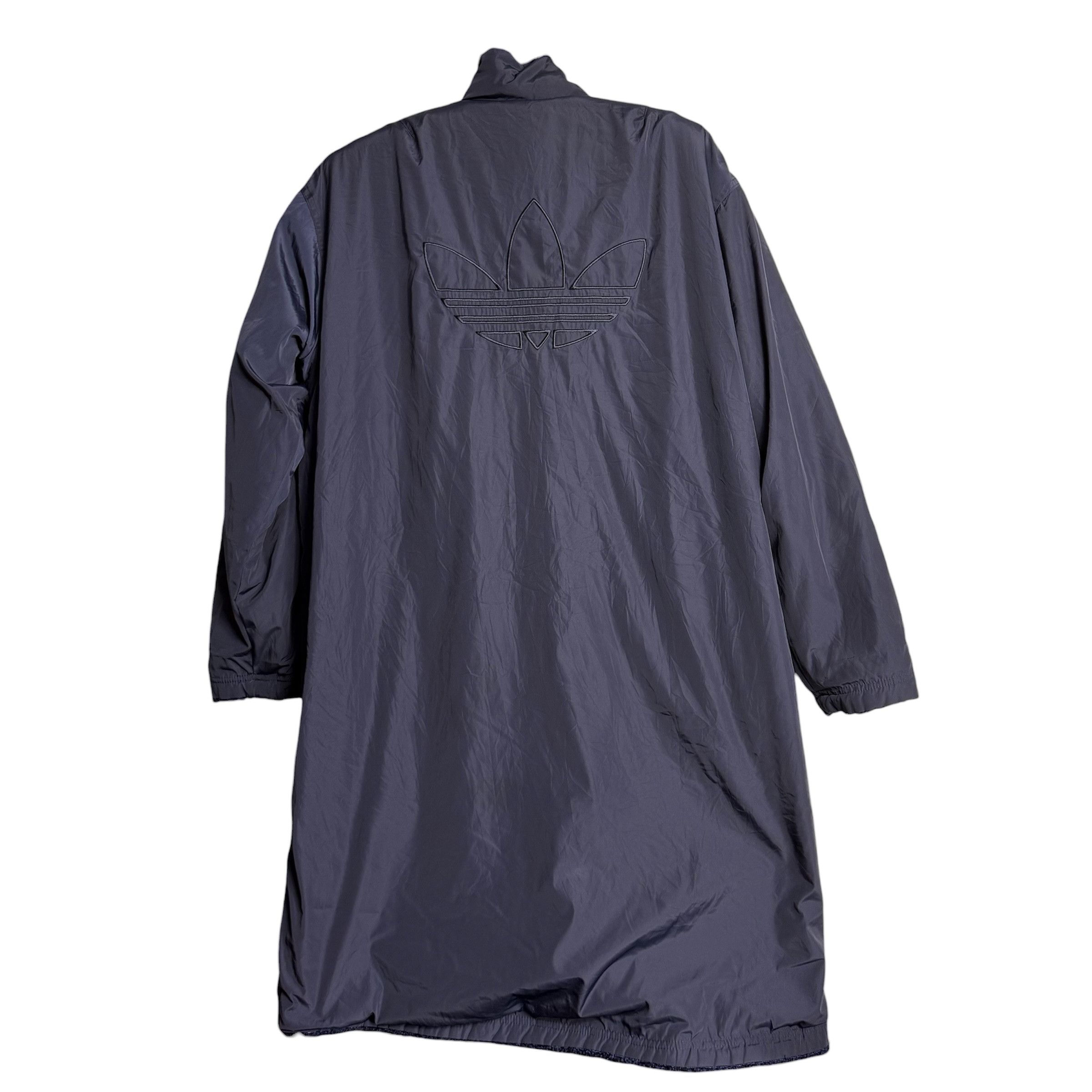 Adidas 🔥RARE🔥Vintage Adidas Reversible Long Boa Fleece Coat Size US S / EU 44-46 / 1 - 8 Thumbnail