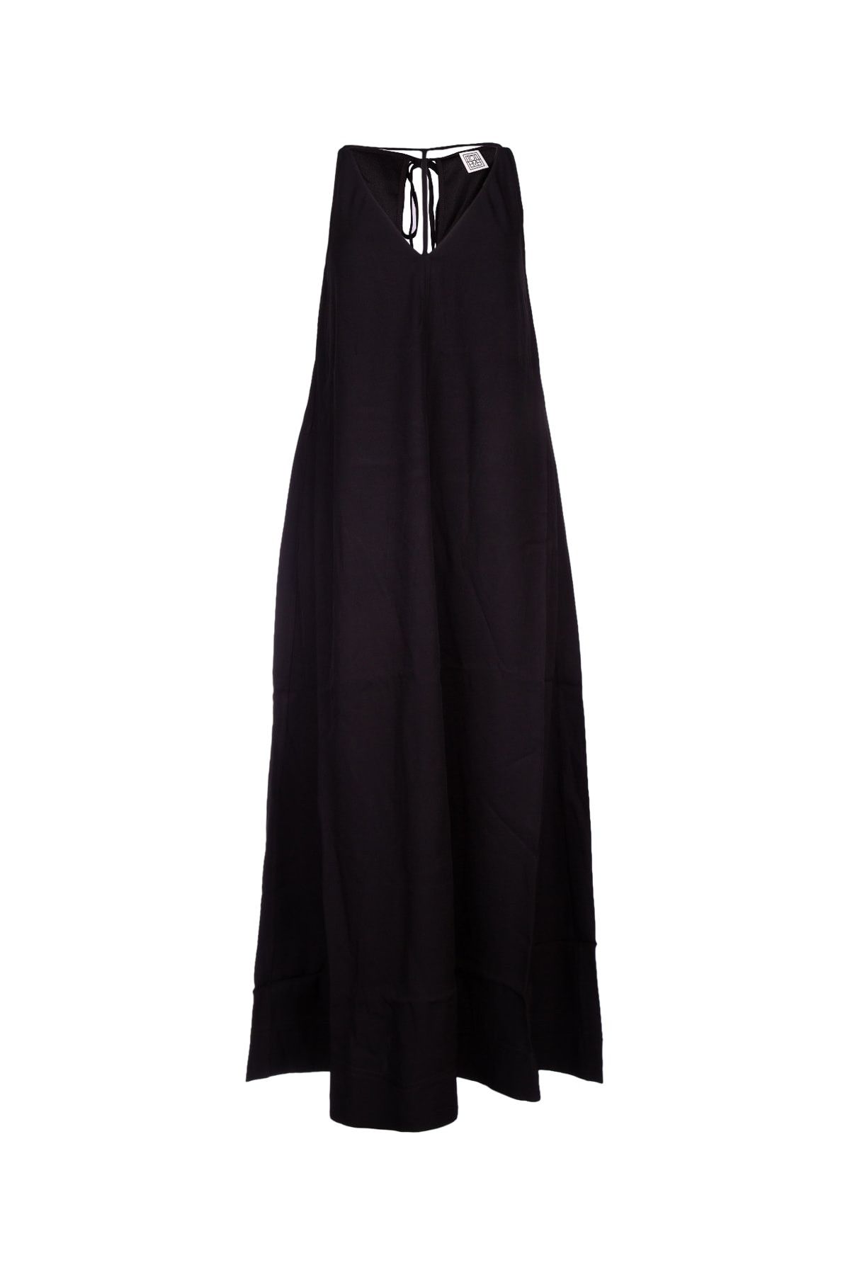 Toteme T-Strap Crepe-Back Satin Dress Size XXS / US 00 / IT 34 - 1 Thumbnail