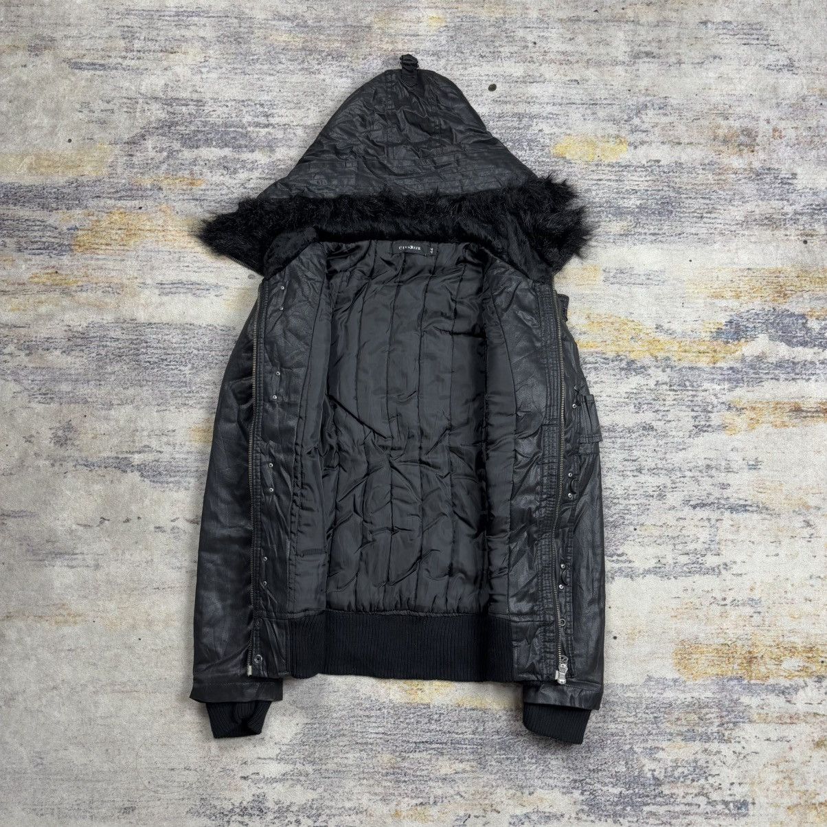 If Six Was Nine Civarize trim fur hoodie waxed bomber jacket Size US XS / EU 42 / 0 - 9 Thumbnail