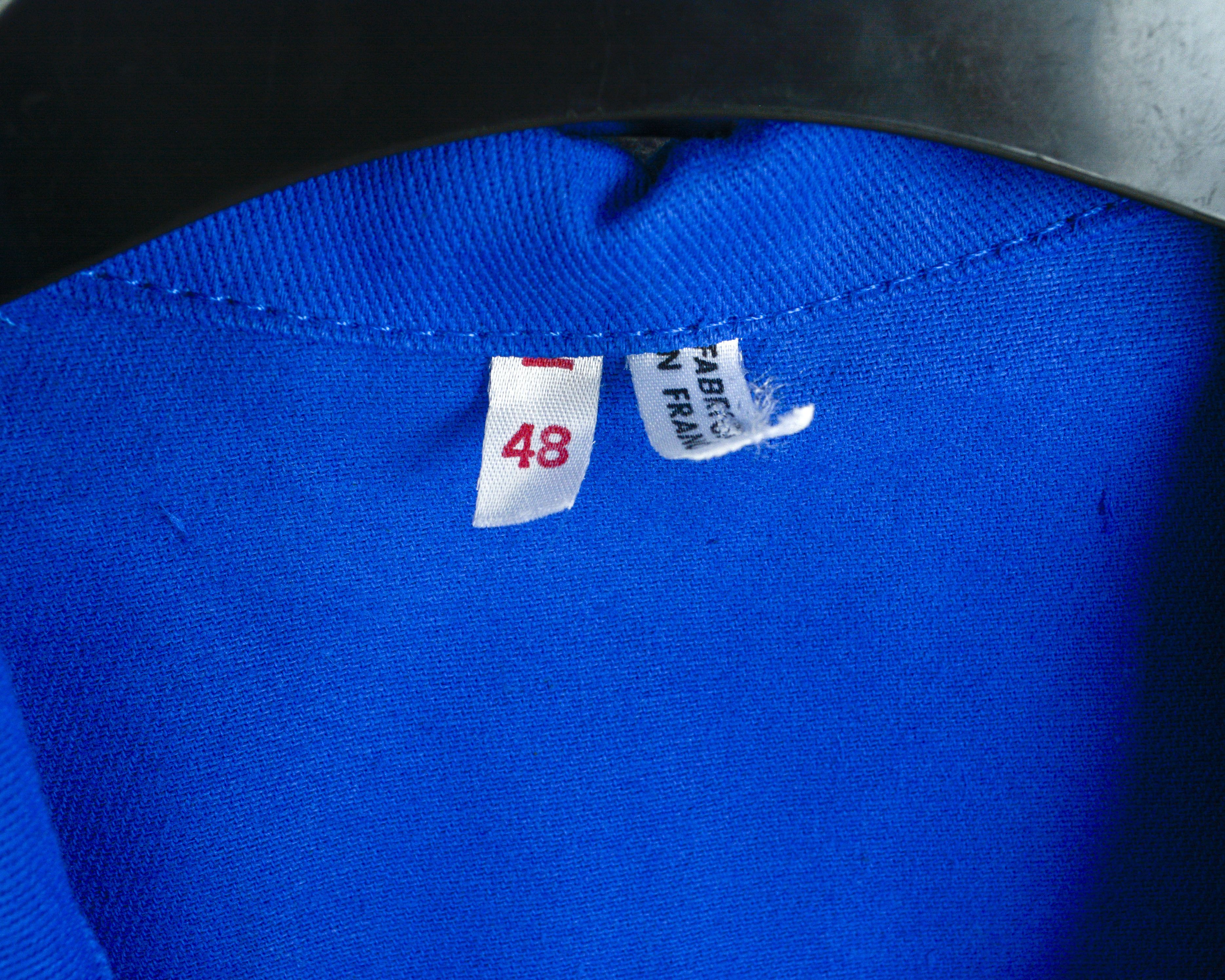 Vintage French Worker S Jacket Coat Blue De Travail Chore Utility Size US S / EU 44-46 / 1 - 9 Thumbnail