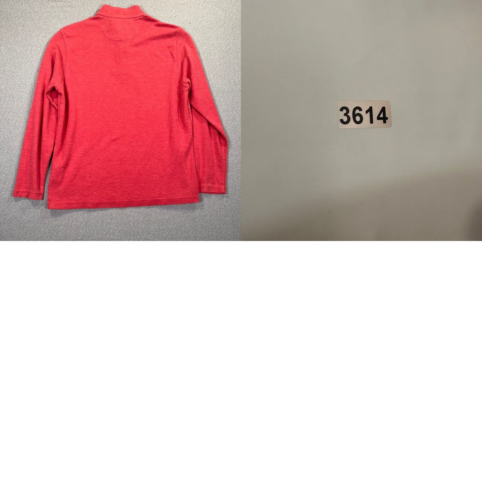 Mizzen+Main Mizzen+Main Pullover Mens M Red Performance Sweater 1/4 Zip Golf Preppy Size US M / EU 48-50 / 2 - 8 Thumbnail