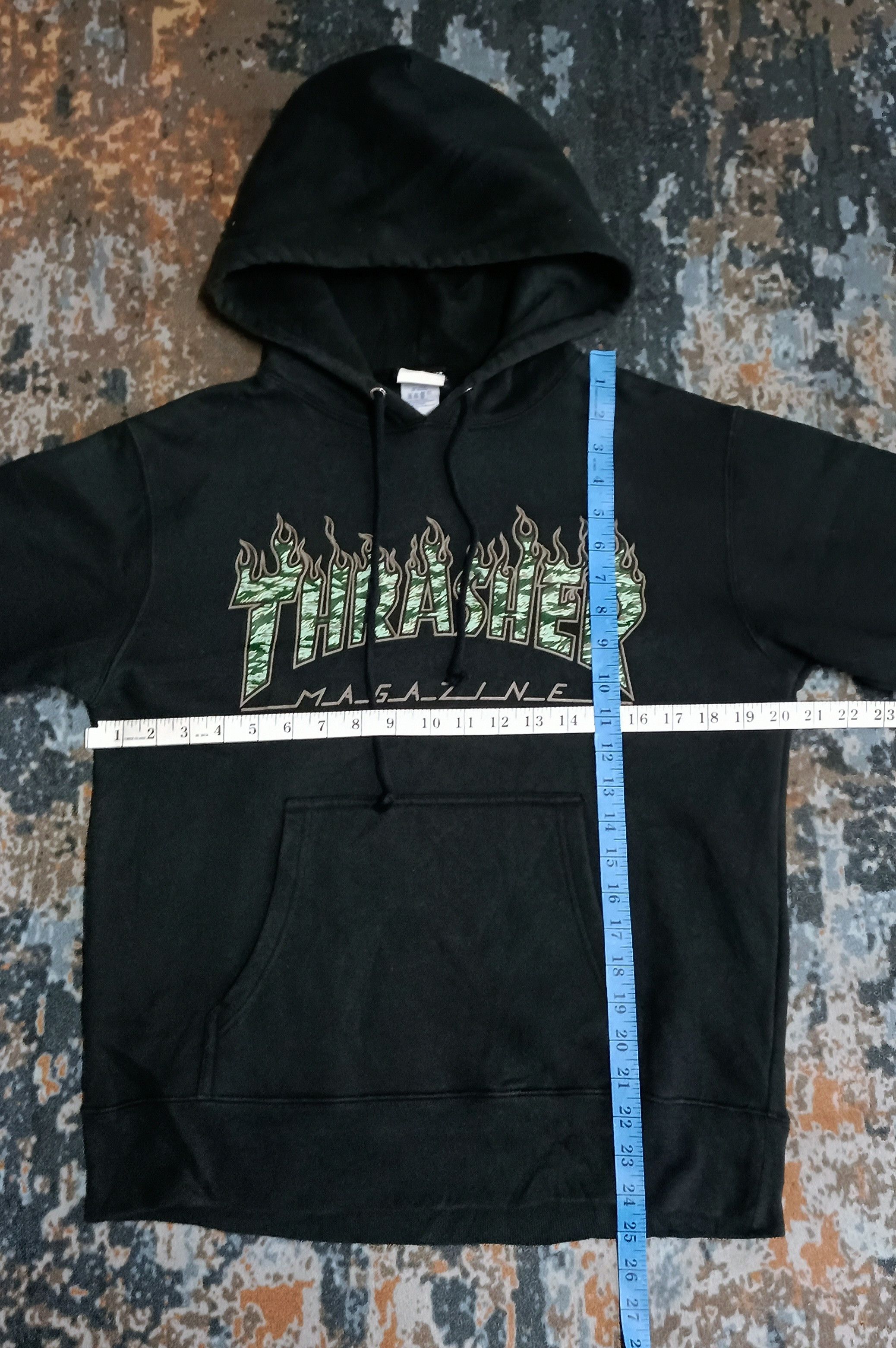 Japanese Brand × Thrasher Thrasher Magazine "FIRE🔥" Big Logo Hoodie Size US M / EU 48-50 / 2 - 13 Thumbnail