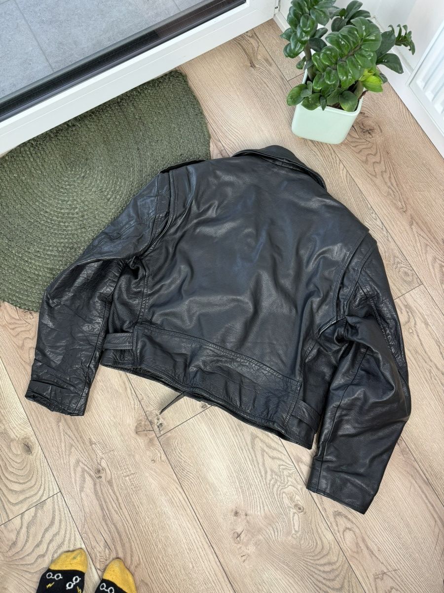 Boy London × Leather Vintage Boy London Flight Bomber Leather Jacket Size US L / EU 52-54 / 3 - 7 Thumbnail