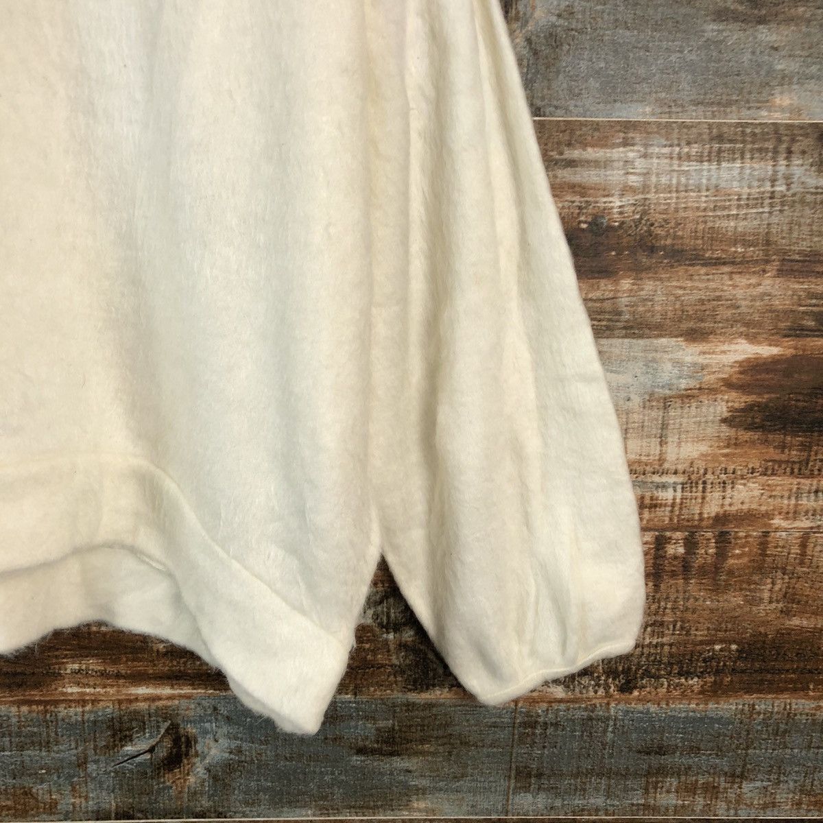 Homespun Knitwear × Japanese Brand Ain Les Sains White Knitwear #A2228 Size M / US 6-8 / IT 42-44 - 8 Thumbnail