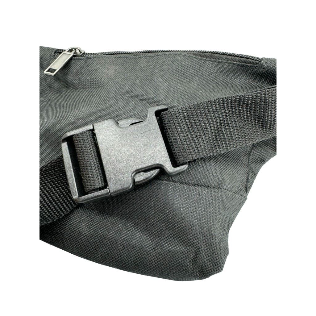 Vintage Vintage 1990's "Let's Go!" Canvas Waist Belt Bag Size ONE SIZE - 5 Thumbnail