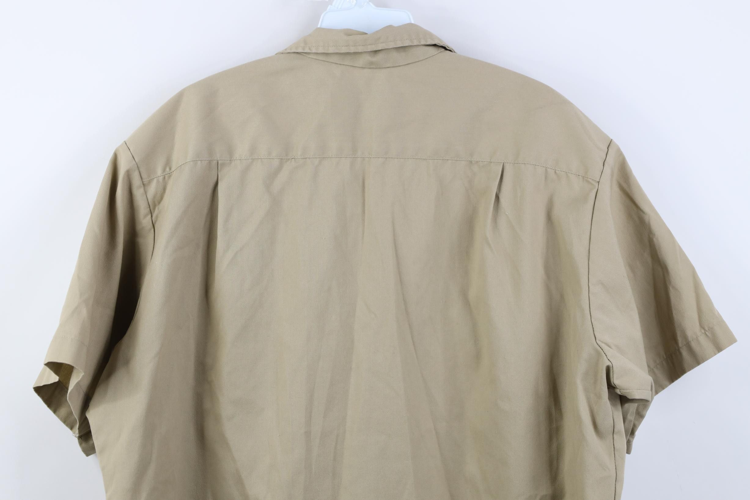 Vintage Vintage 80s 90s Big Mac Workwear Mechanic Button Shirt USA Size US L / EU 52-54 / 3 - 13 Thumbnail