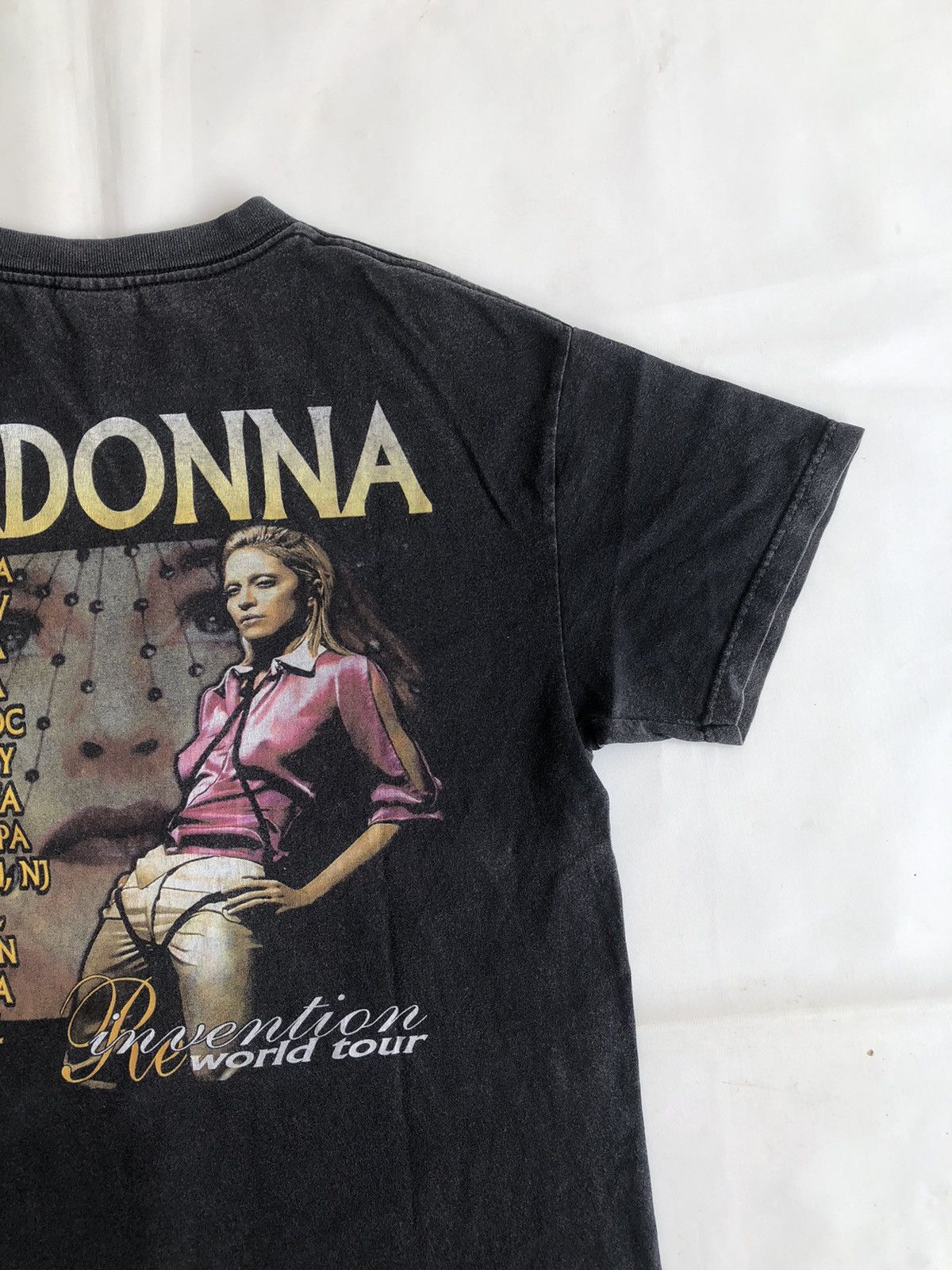Band Tees × Japanese Brand 00s Madonna Word Tour Tshirt Tee Size US M / EU 48-50 / 2 - 6 Thumbnail