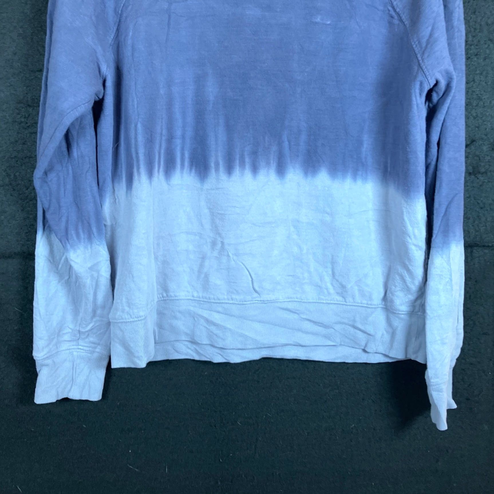 Athleta Athleta Womens Sweatshirt Purple Ombre Crew Neck Pullover Cotton Blend XS Size XS / US 0-2 / IT 36-38 - 3 Thumbnail
