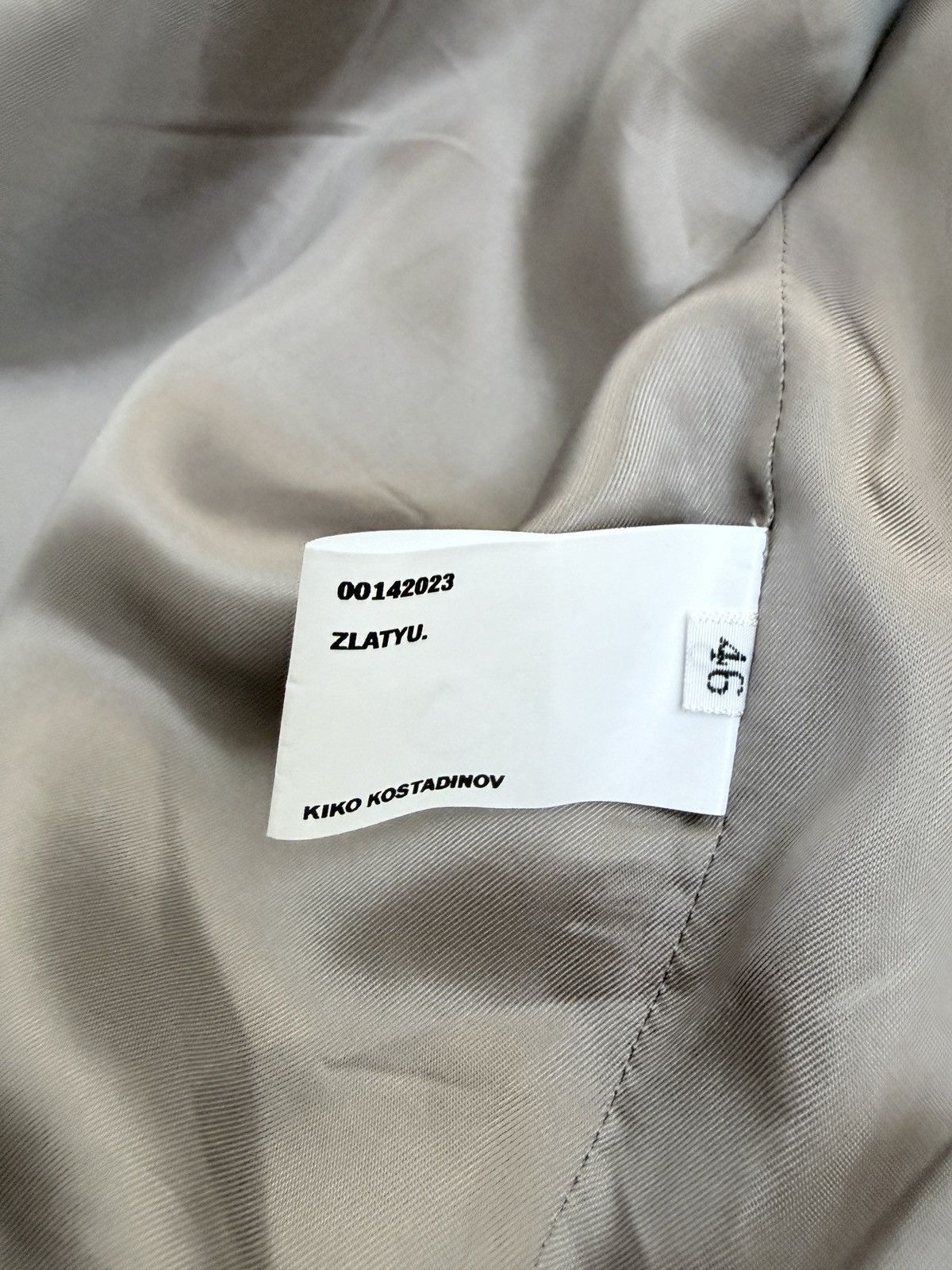 Kiko Kostadinov KIKO KOSTADINOV Mcnamara Uniform Jacket Size US S / EU 44-46 / 1 - 4 Thumbnail