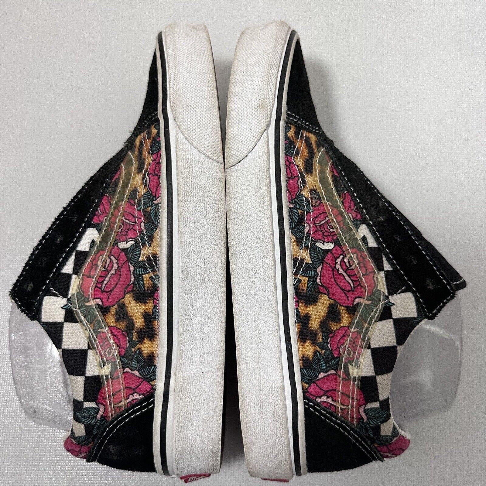 Vans Vans Sneakers Cheetah Rose Old Skool Low Checke Skater Size US 6.5 / IT 36.5 - 5 Thumbnail