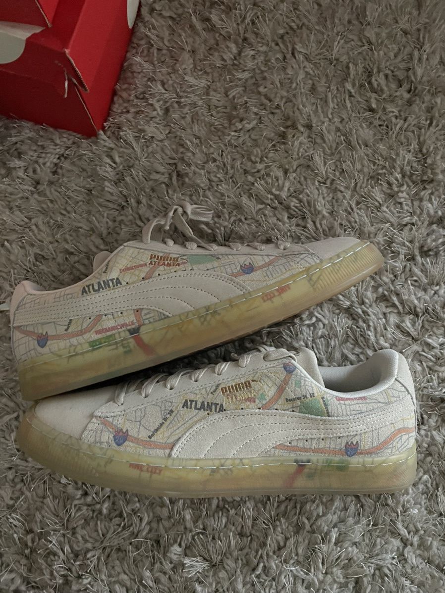 Puma Puma Suede City ATL Size US 9.5 / EU 42-43 - 2 Thumbnail