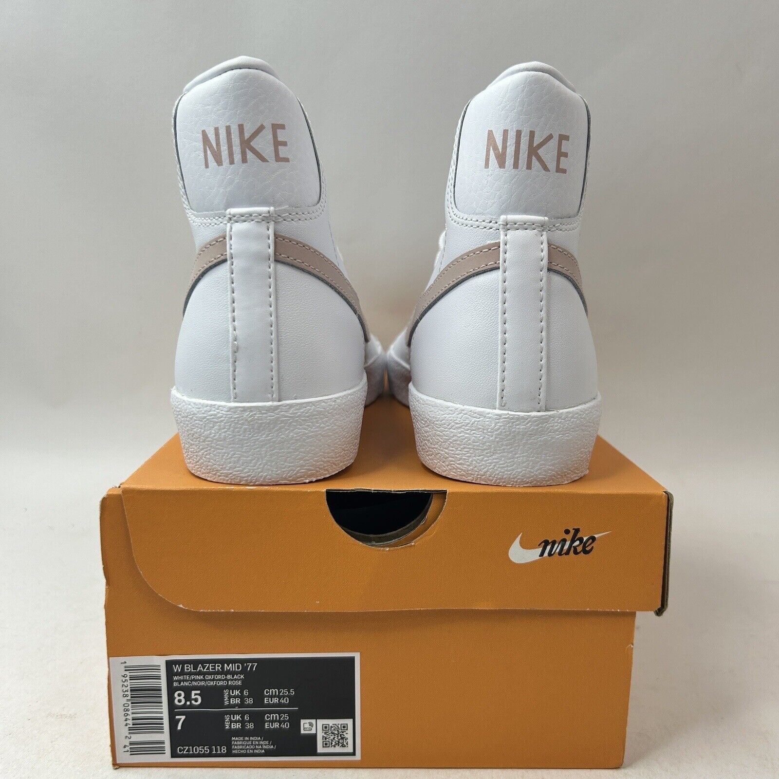 Nike Nike Blazer Mid 77 Vintage WMNS “Pink Oxford” 2024 Size US 8.5 / IT 38.5 - 4 Thumbnail