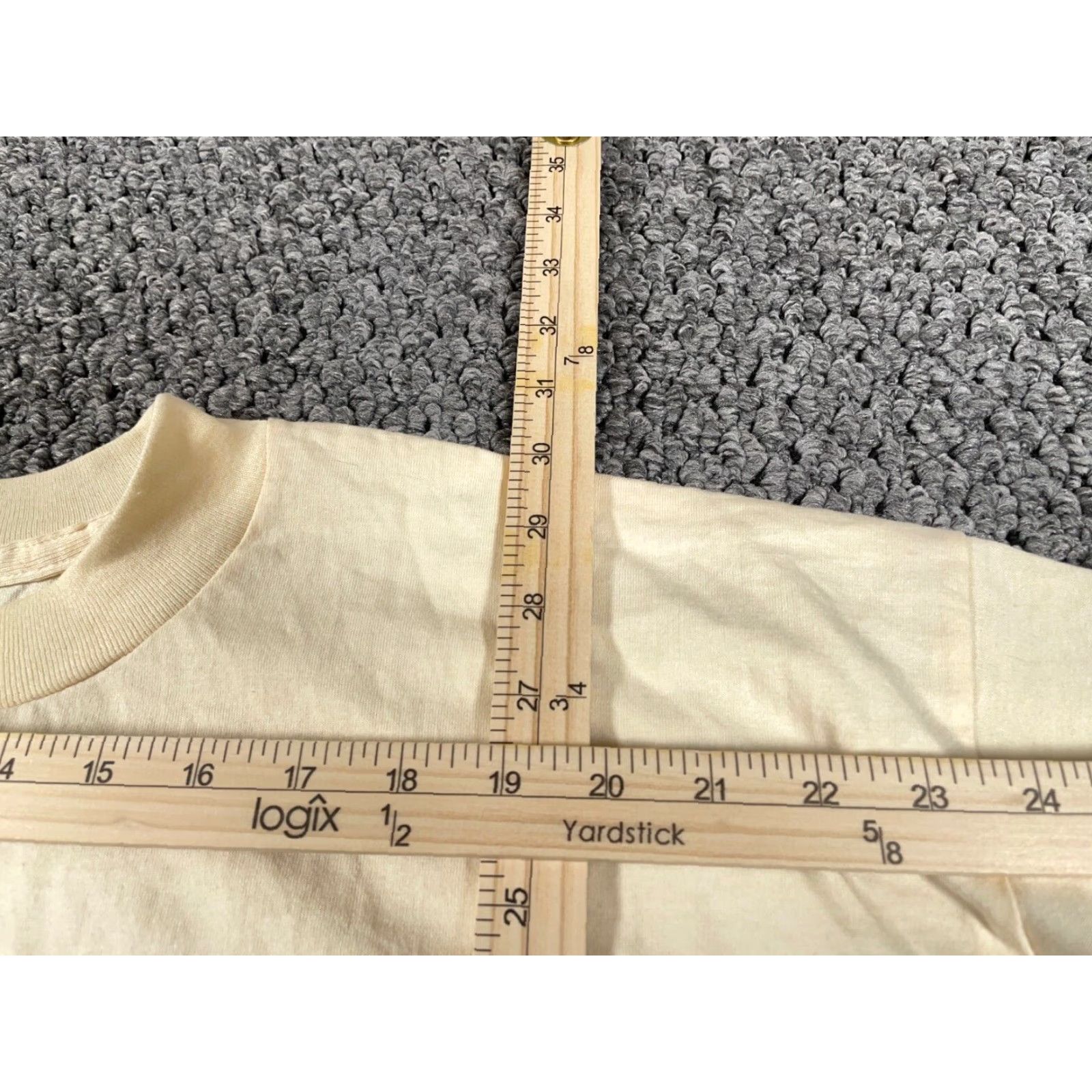 Vintage VINTAGE Cancun Outward Bound Sailboat T-Shirt Adult 2XL Ivory Short Sleeve Crew Neck Cotton Logo 90s Mens Size US XXL / EU 58 / 5 - 6 Thumbnail