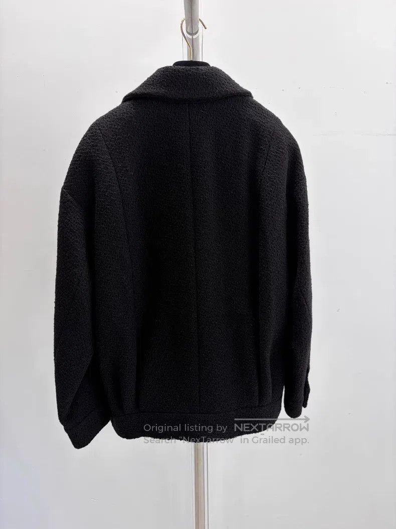 Chanel Chanel Black tweed lion buckle coat Size XS / US 0-2 / IT 36-38 - 2 Thumbnail