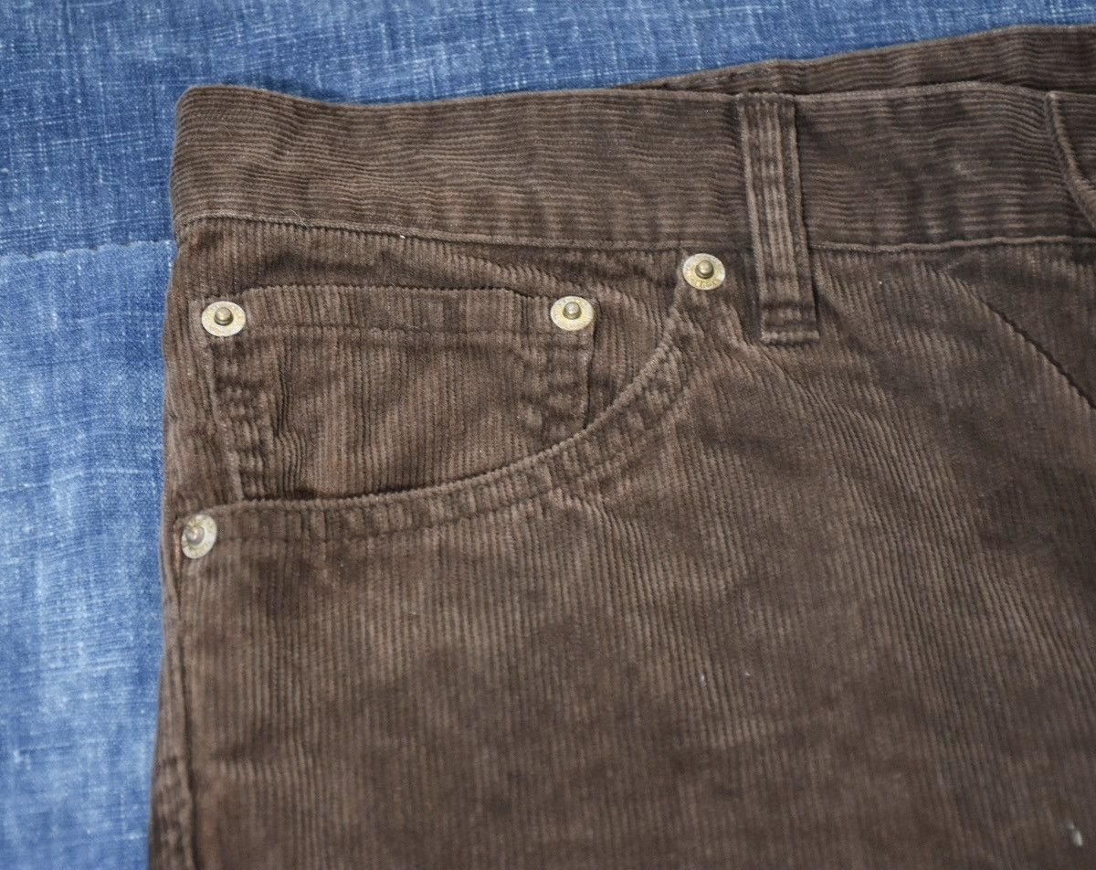 Visvim Visvim Fluxus 03 N.D Slub Cords Dk.Mud Size US 34 / EU 50 - 7 Thumbnail