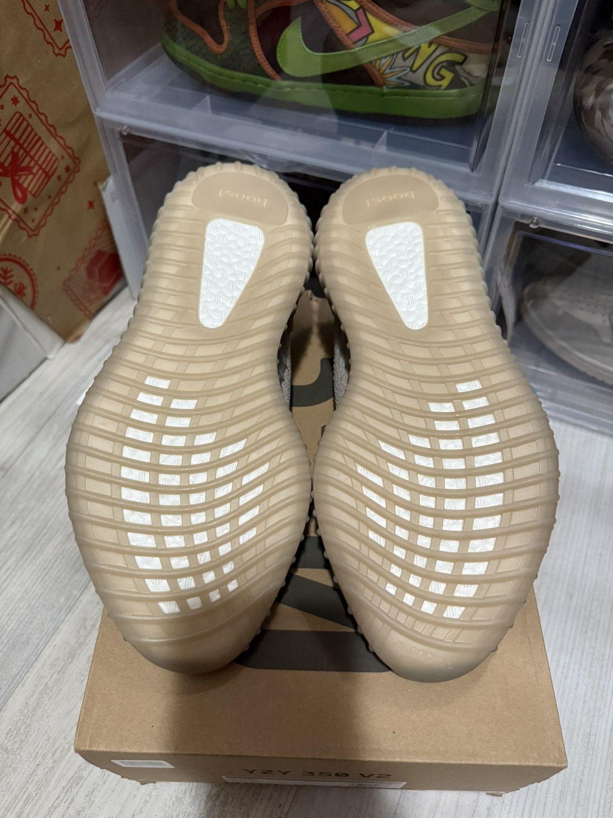 Adidas × Kanye West Adidas Yeezy Slide 350 V2 Slate Size US 11 / EU 44 - 7 Thumbnail