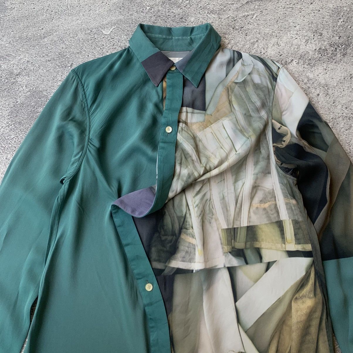 Acne Studios Acne Studios Aw13 Arona PR Bamboo Shirt Size M / US 6-8 / IT 42-44 - 3 Thumbnail