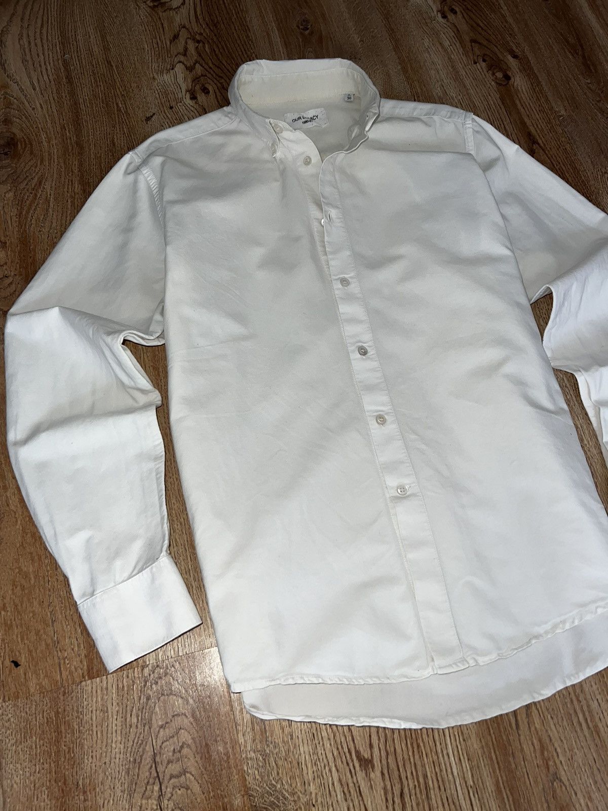 Our Legacy OUR LEGACY Shirt Button Up Long Sleeve A2328 Size US L / EU 52-54 / 3 - 15 Thumbnail