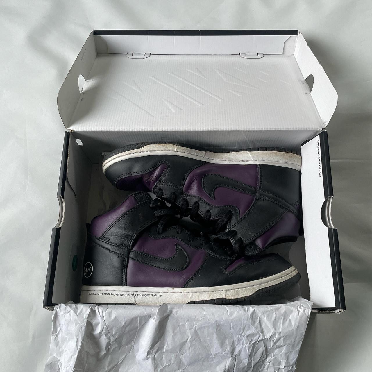 Nike Fragment Dunk High Size US 10 / EU 43 - 3 Thumbnail