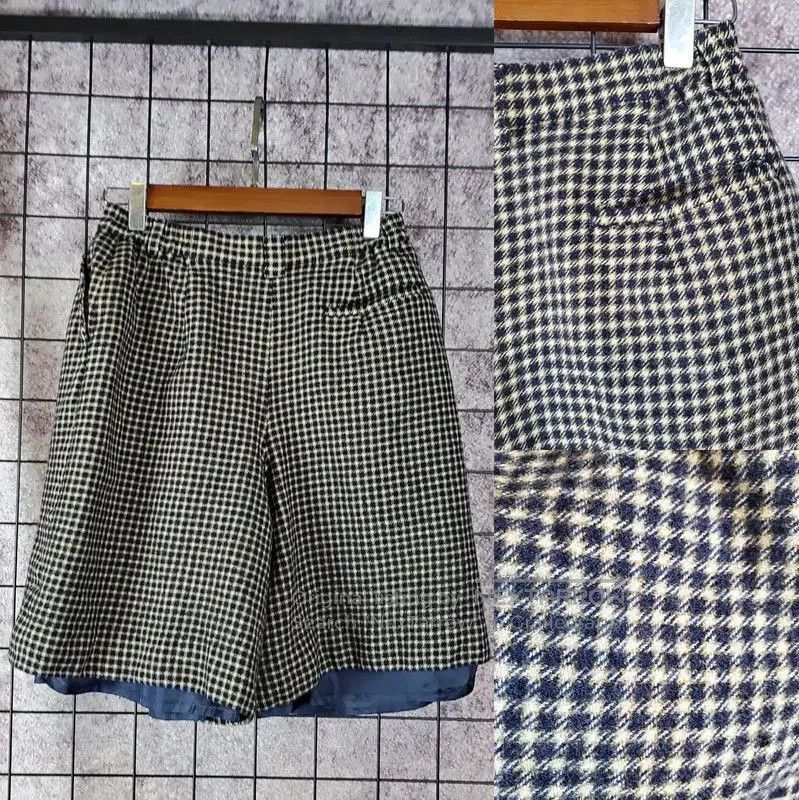 Burberry Burberry Khaki Wool Logo Check Pants. Size 24" / US 00 / IT 34 - 3 Thumbnail