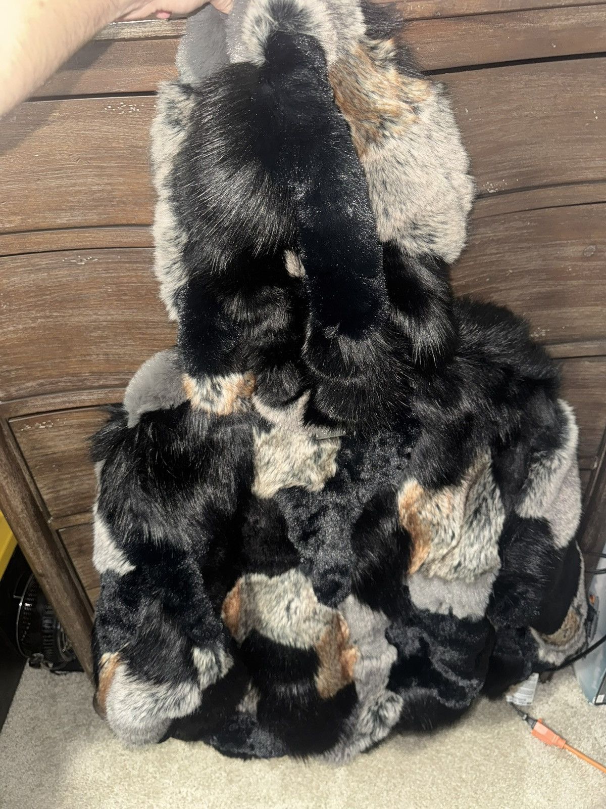 Supreme Supreme Patchwork Faux Fur X Goretex Windstopper Size US L / EU 52-54 / 3 - 7 Thumbnail