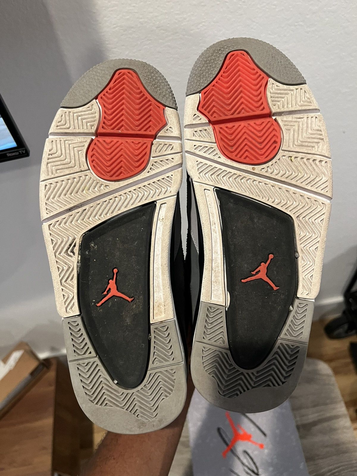 Jordan Brand × Nike Jordan 4 Retro Infrared Size US 8.5 / EU 41-42 - 5 Thumbnail