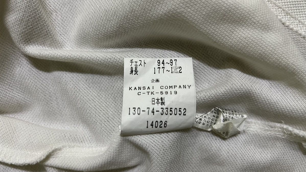Japanese Brand VINTAGE 80-90s KANSAI MAN POLOS BIG DRAGON ART EMBROIDERY Size US L / EU 52-54 / 3 - 13 Thumbnail