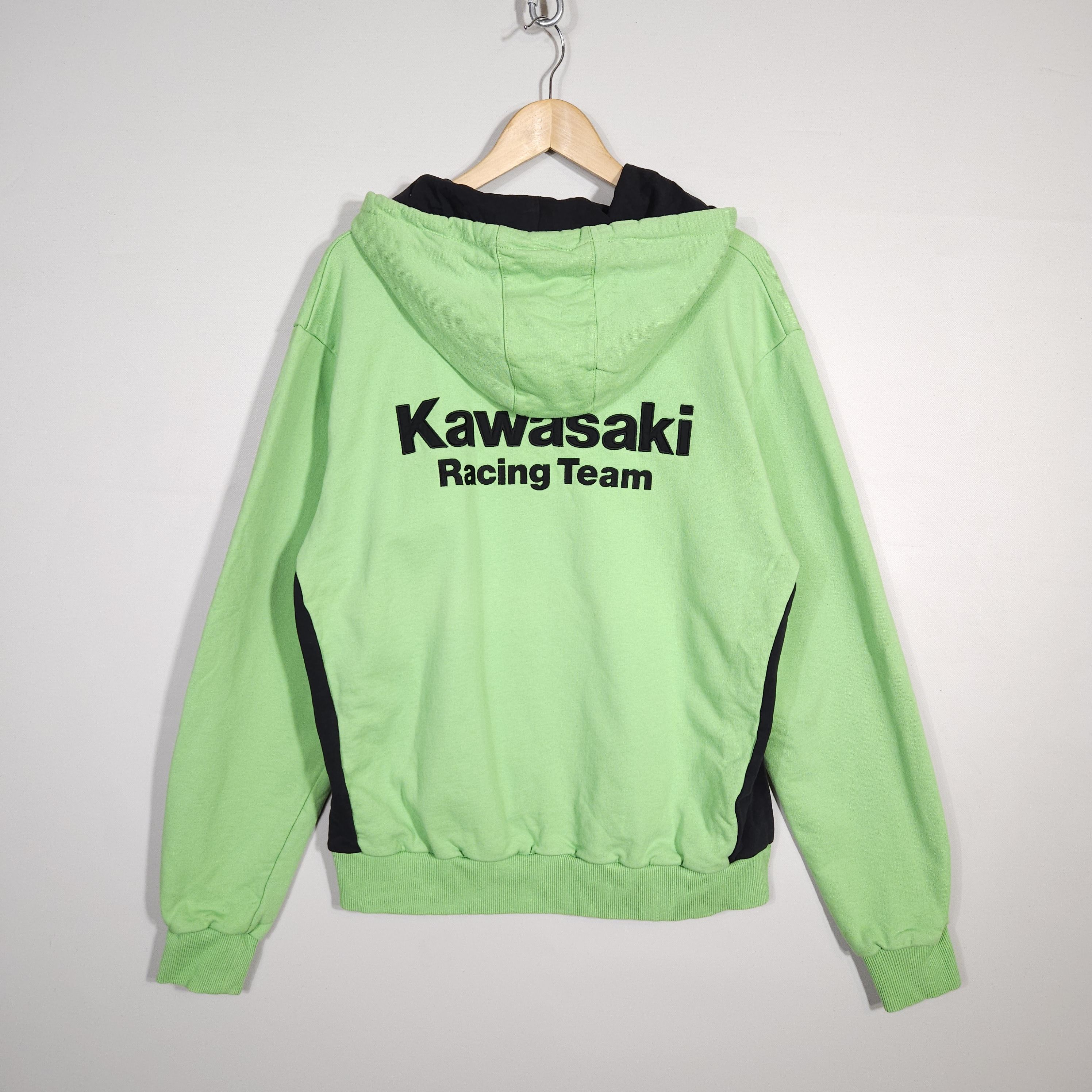 Honda Kawasaki Racing Team Hoodie Embroidered Mens size XL-XXL Size US XL / EU 56 / 4 - 1 Thumbnail