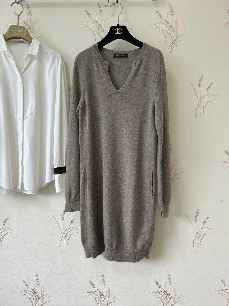 Loro Piana Loro Piana Cashmere Knit Dress Size US M / EU 48-50 / 2 - 1 Thumbnail
