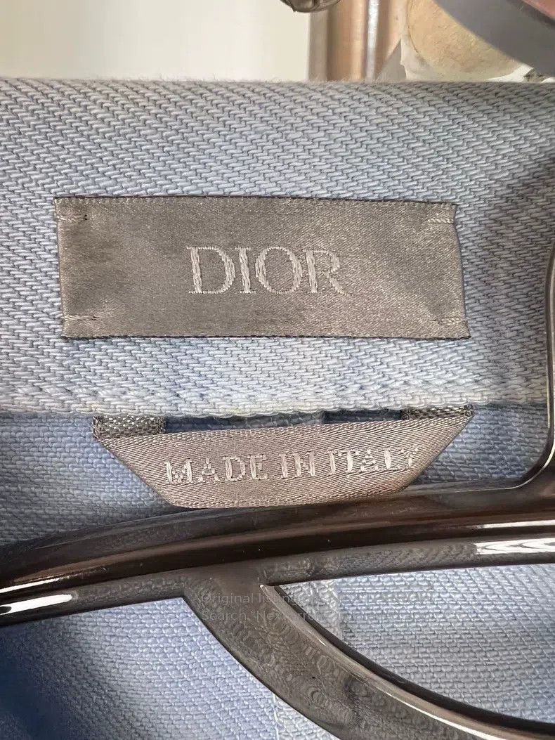 Dior Dior Old 1947 embroidered denim shirt jacket Size US M / EU 48-50 / 2 - 3 Thumbnail