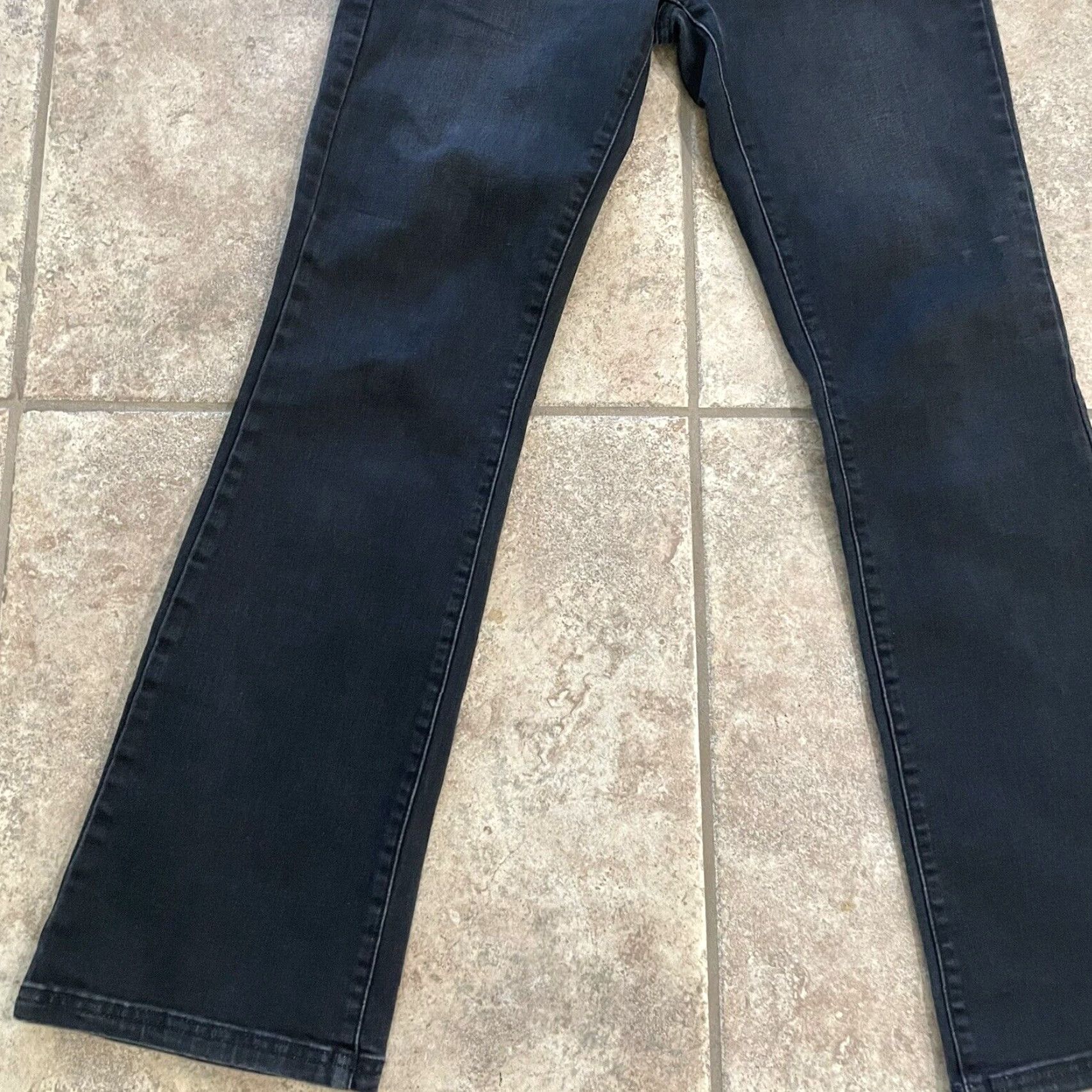Prana PrAna Jeans Womens Size 10x30 Gray Organic Cotton Blend Black Straight Size 40" / US 18 - 3 Thumbnail