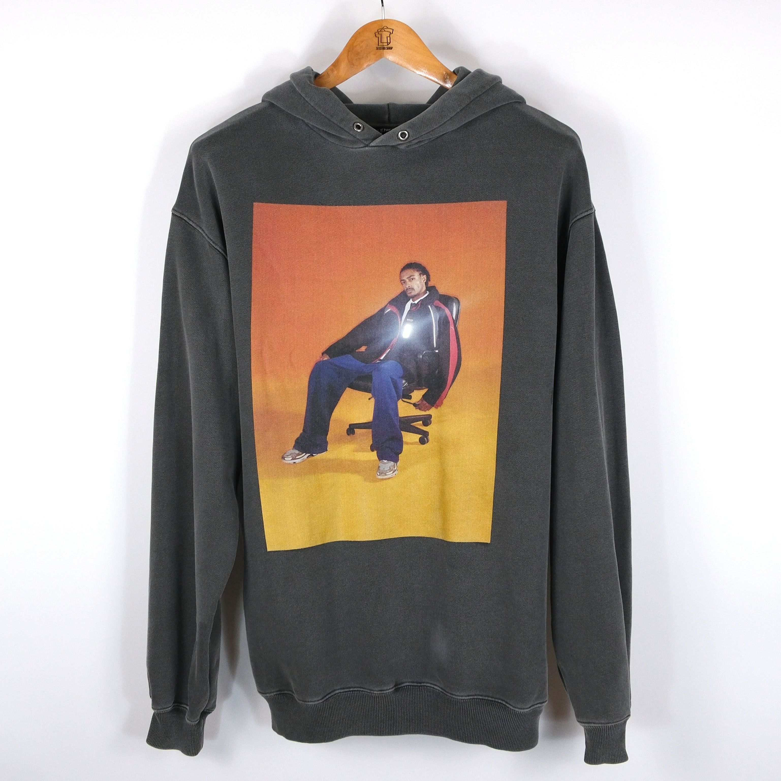 Balenciaga Balenciaga washed portrait hoodie Size US XS / EU 42 / 0 - 1 Thumbnail