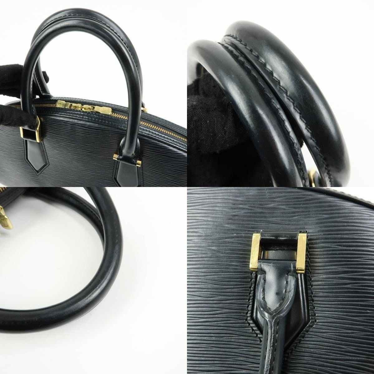Louis Vuitton Louis Vuitton Epi Jasmin Satchel Leather Black Size ONE SIZE - 4 Thumbnail