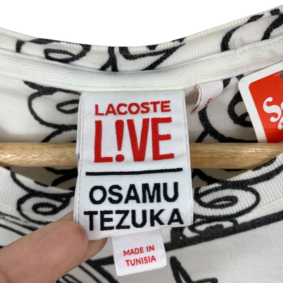 Lacoste LACOSTE Live x OSAMU TEZUKA Boy Overprint Japanese Tshirt Size US M / EU 48-50 / 2 - 6 Thumbnail