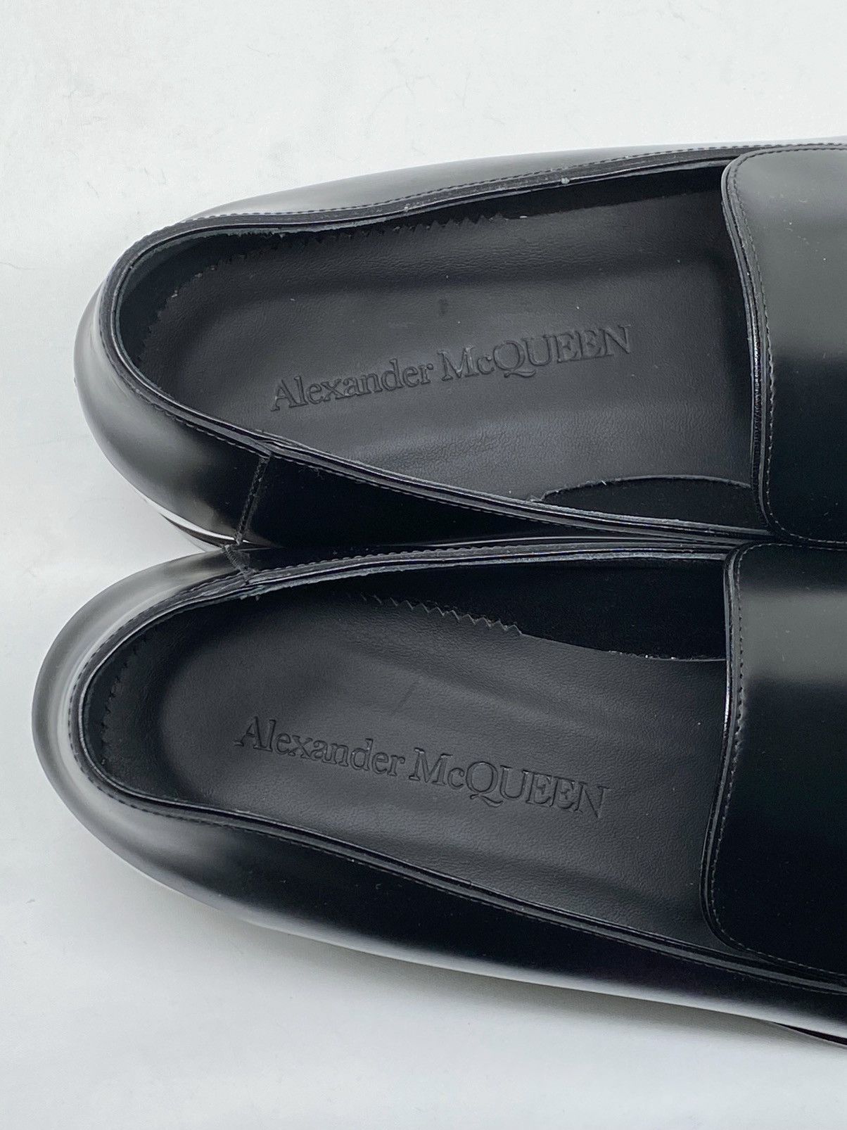 Alexander McQueen Alexander McQueen Leather Loafers size 43.5/us size 10.5 Size US 10.5 / EU 43-44 - 4 Thumbnail