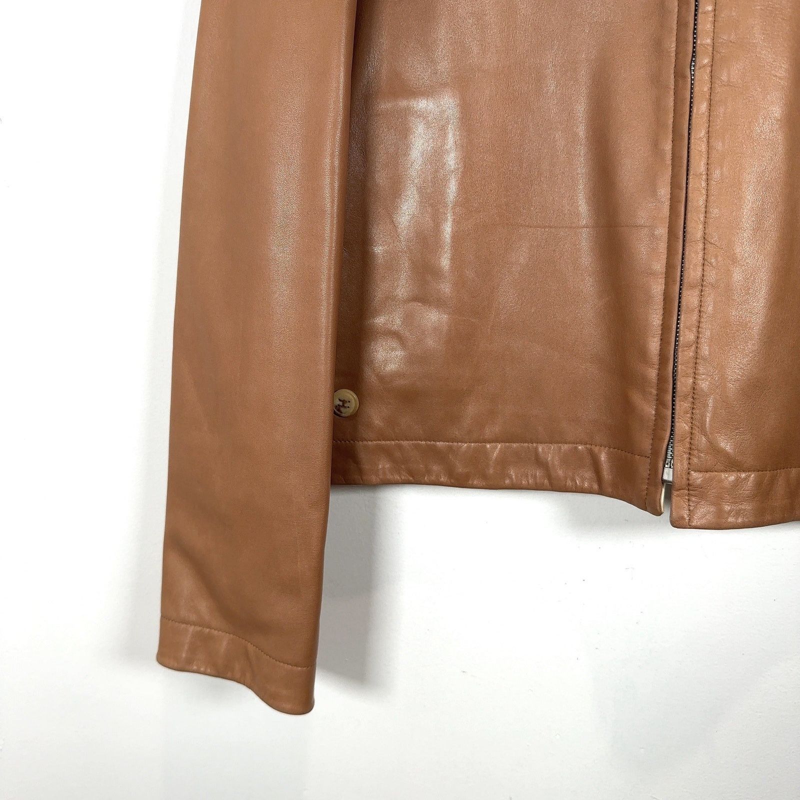 Hermes Hermes Reversible Lambskin Leather Jacket Size US S / EU 44-46 / 1 - 6 Thumbnail