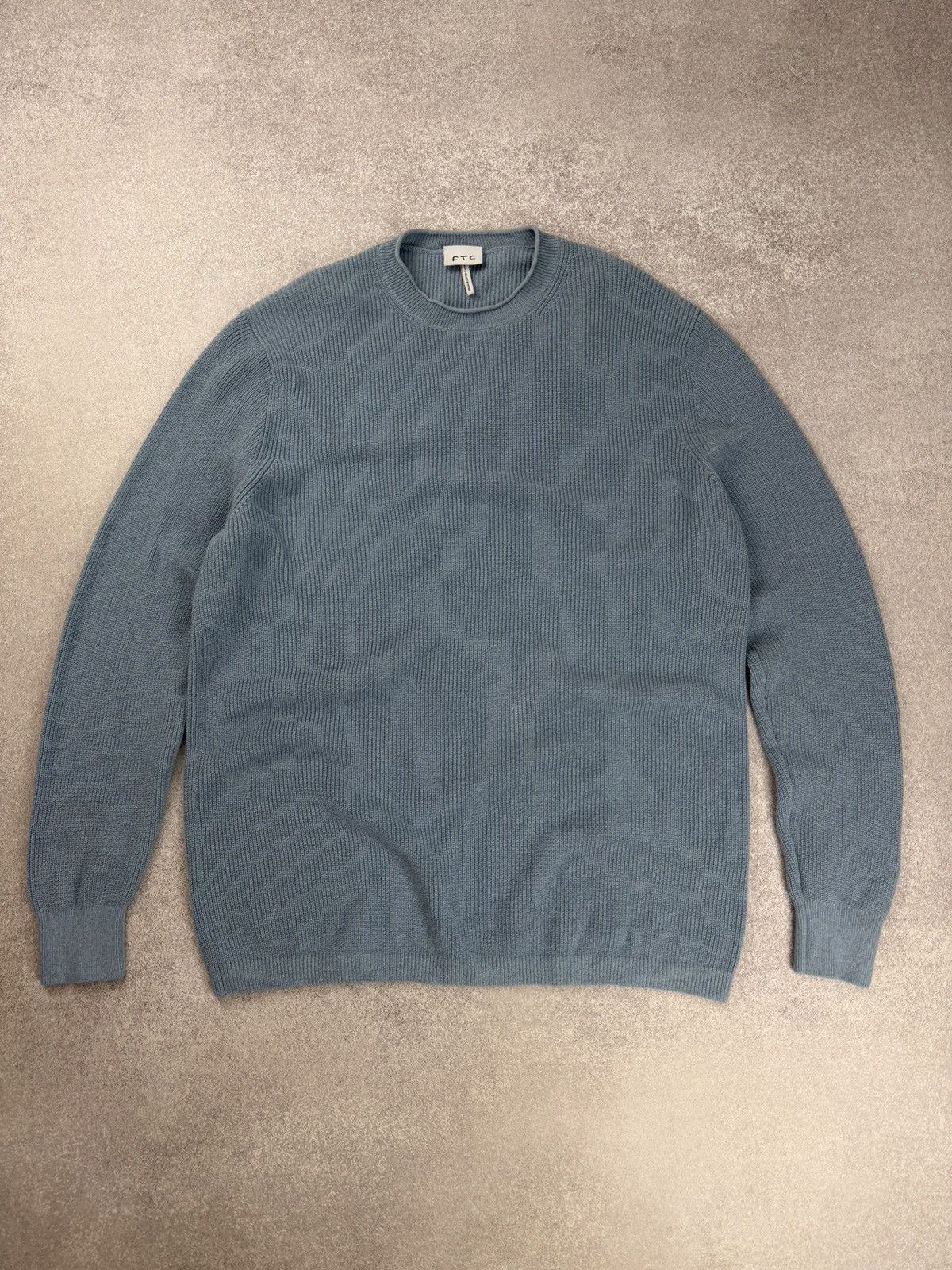 FTC FTC Organic Cotton Cashmere Knit Sweater Size 54 Size US L / EU 52-54 / 3 - 1 Thumbnail