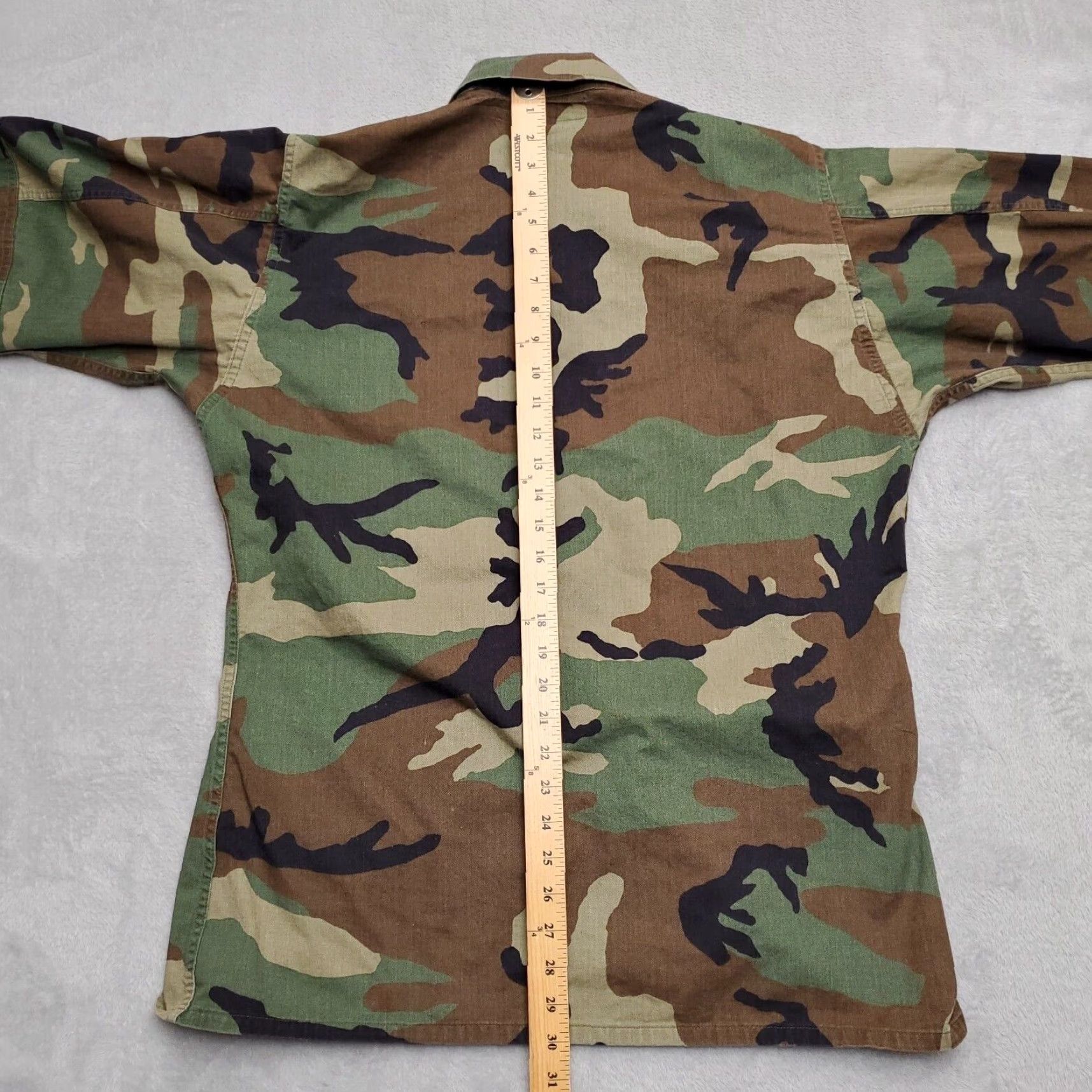 Vintage VINTAGE Woodland Camo Shirt Mens M Long Sleeve Army Military Outdoor Casual Button-Up Size US M / EU 48-50 / 2 - 7 Thumbnail