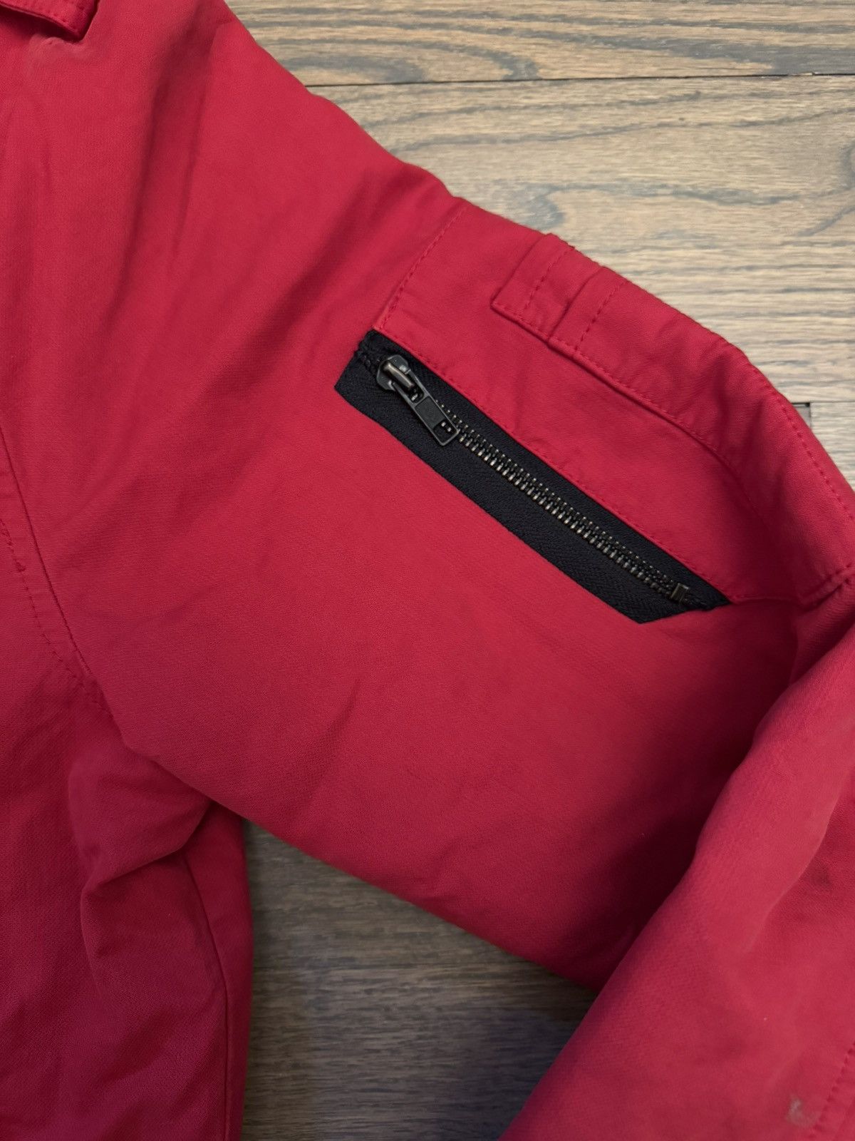 Surface To Air Surface To Air Paris Red Bomber Jacket Size US L / EU 52-54 / 3 - 4 Thumbnail